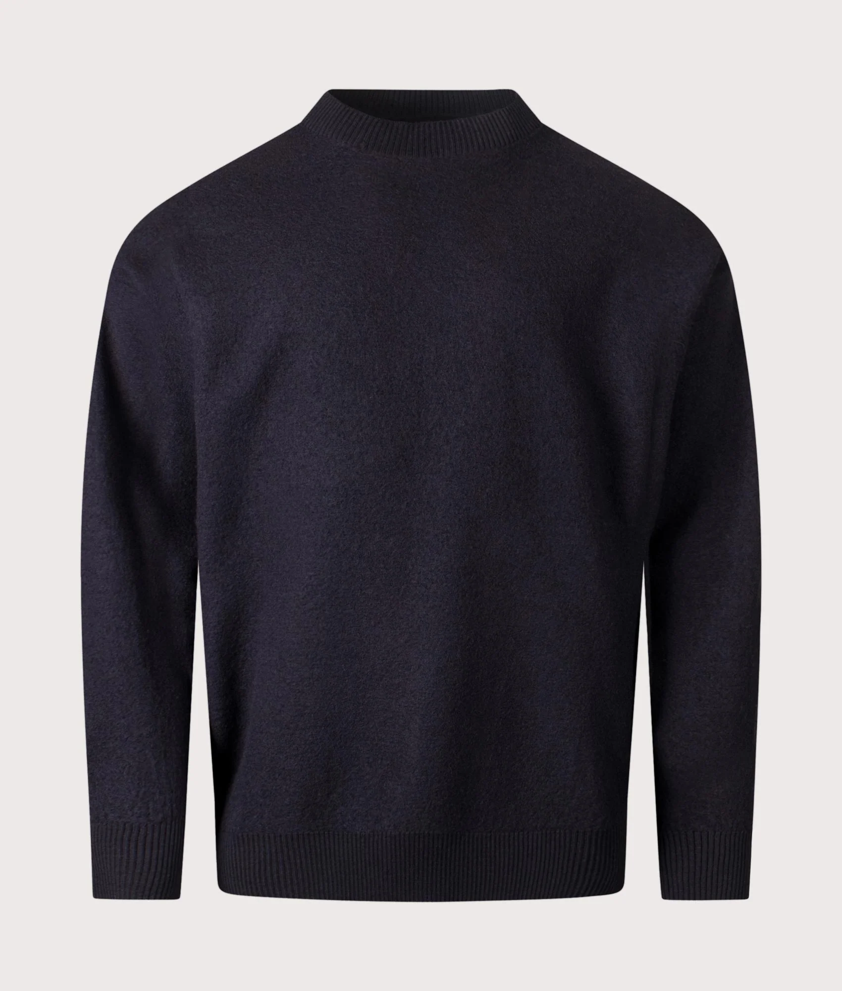 Relaxed Fit Rom Boiled Wool Jumper