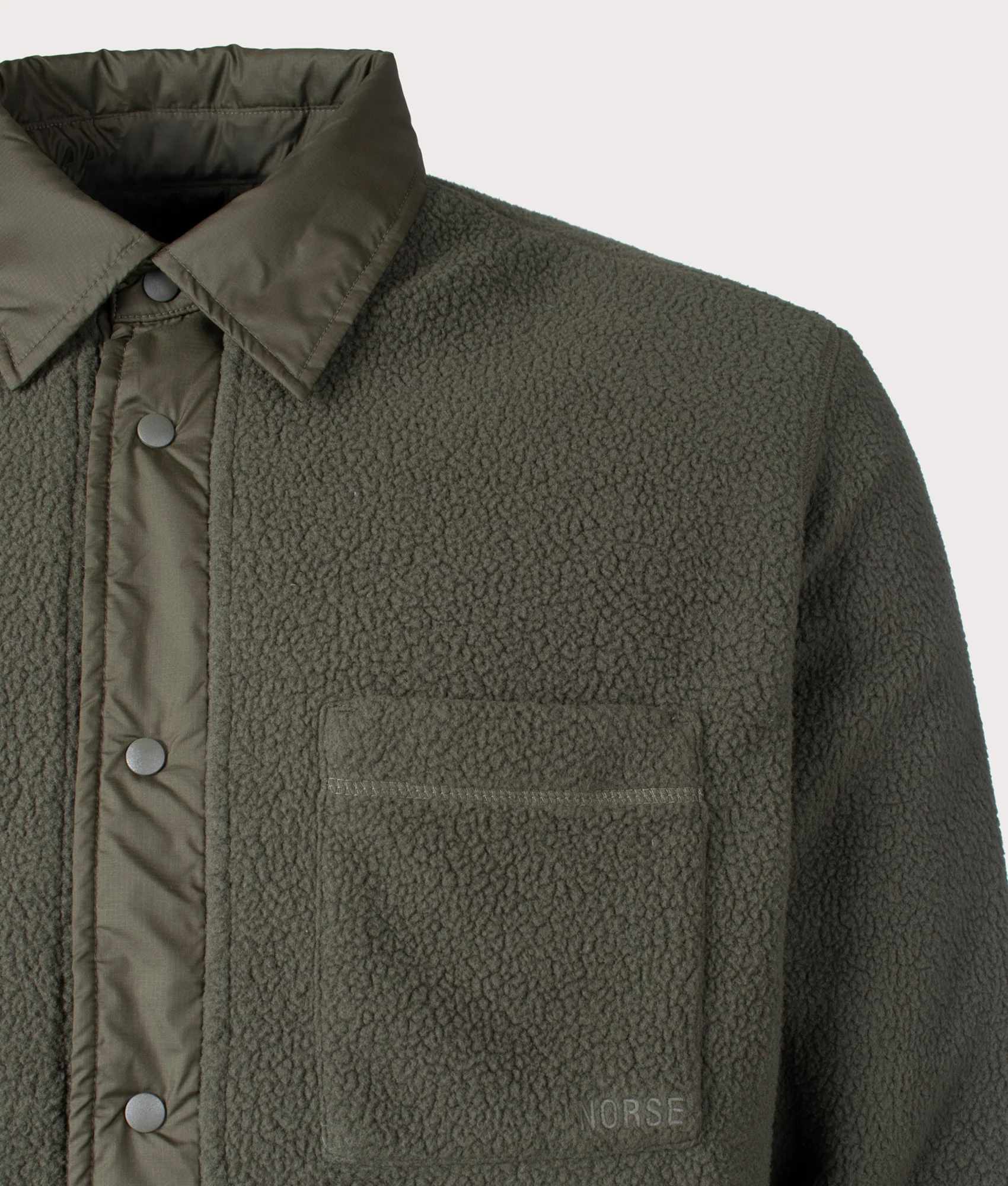 Ulrik Reversible Fleece Overshirt - Image 3