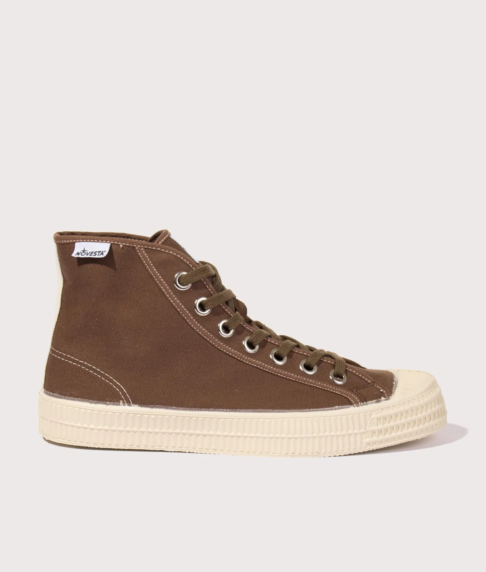 Contrast Stitch Star Dribble Hi-Top