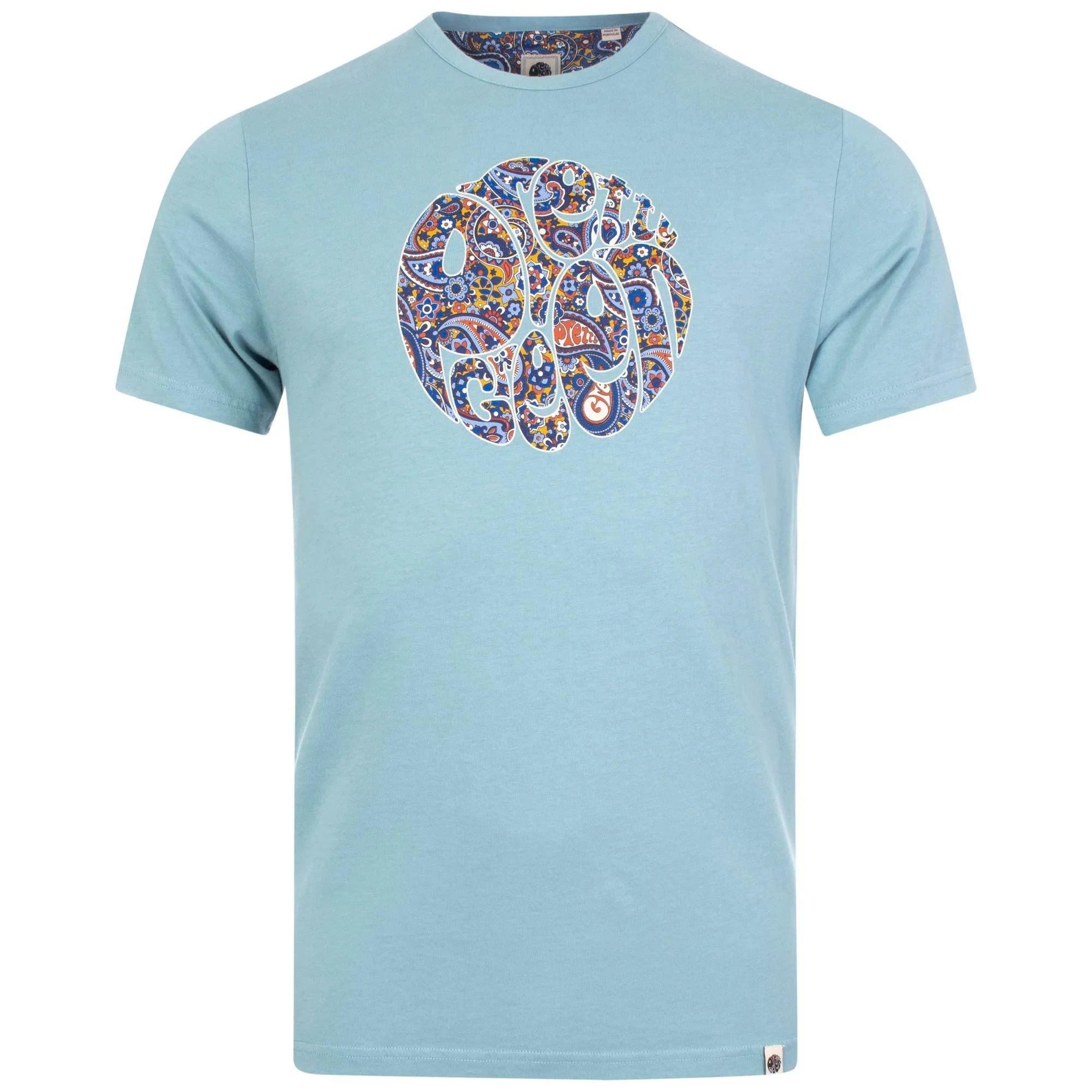 Paisley Print Logo T-Shirt
