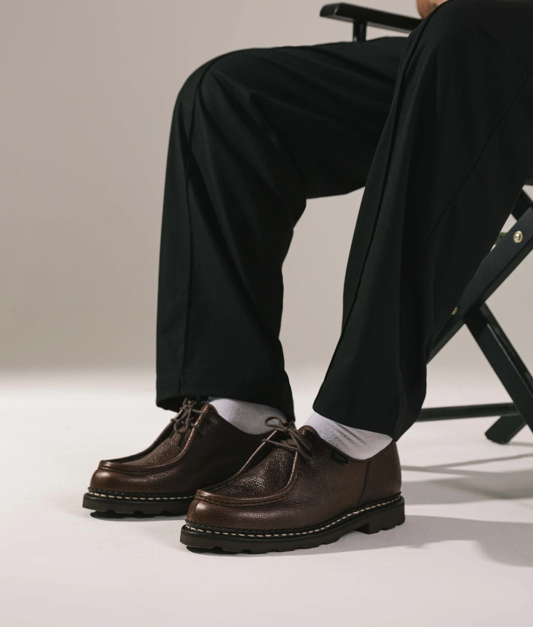 Michael Grained Leather Shoes - Image 3