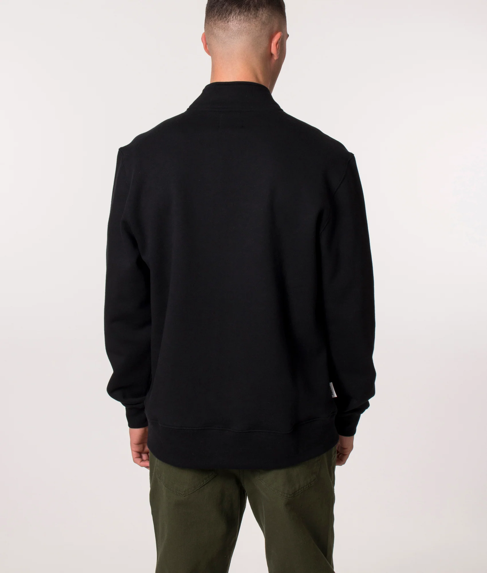 Relaxed Fit Quarter Zip Ladsun Sweatshirt - Image 3