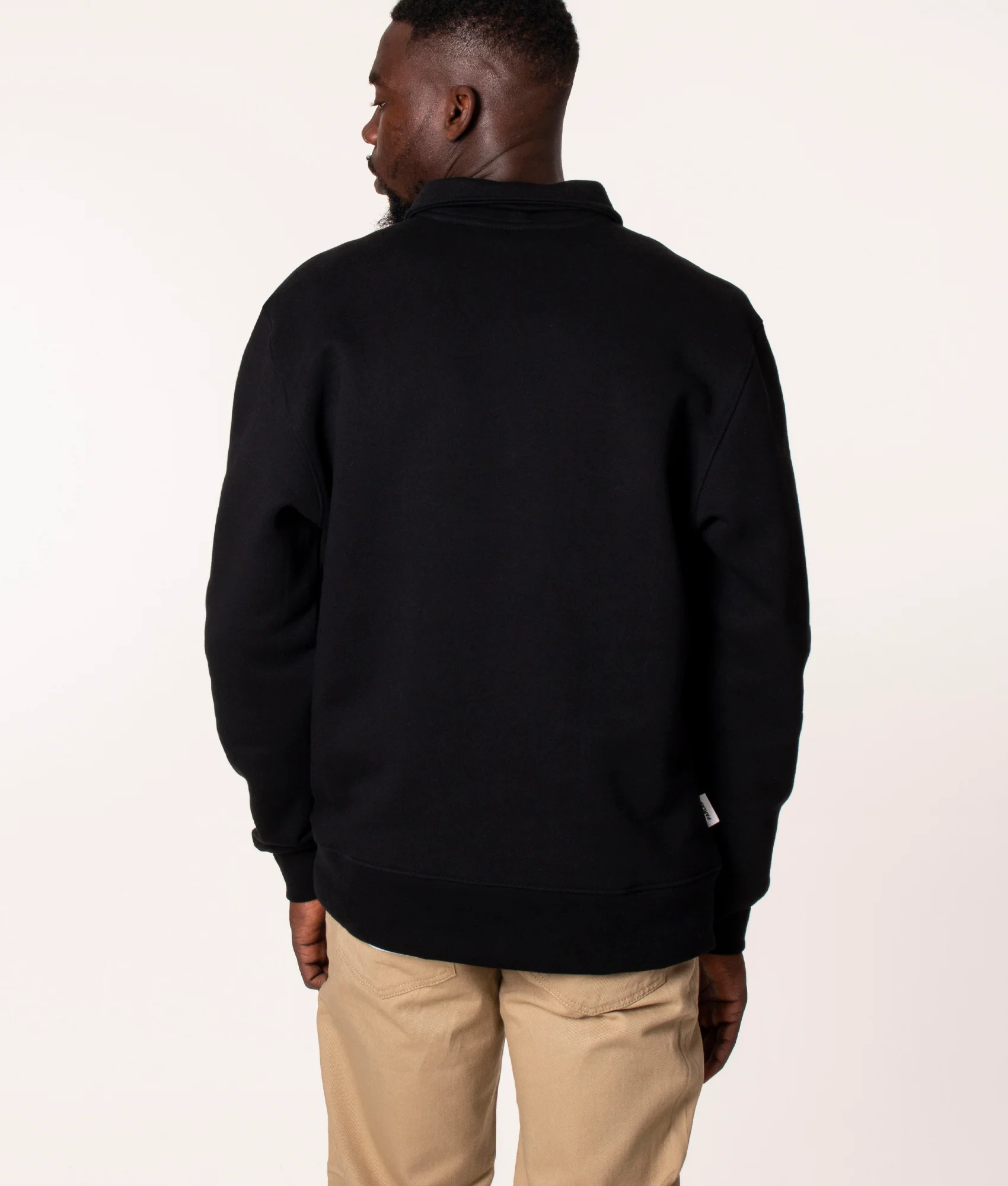 Relaxed Fit Quarter Zip Moritz Sweatshirt - Image 3