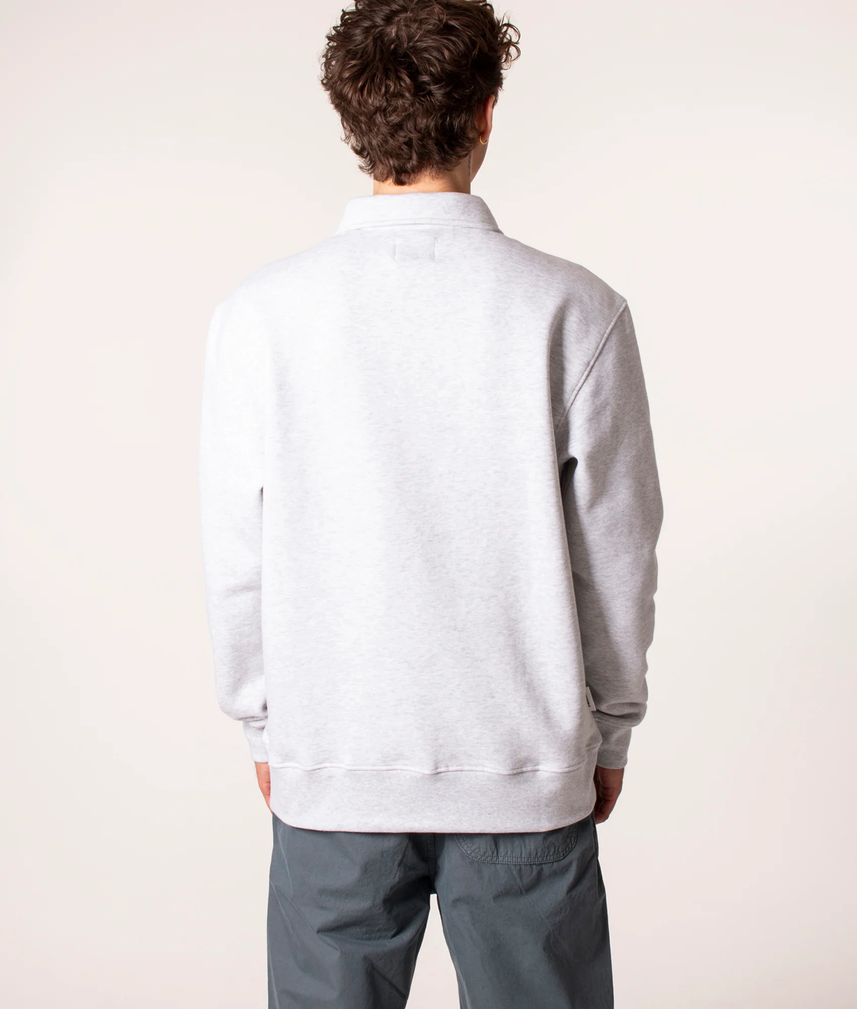 Relaxed Fit Quarter Zip Moritz Sweatshirt - Image 3