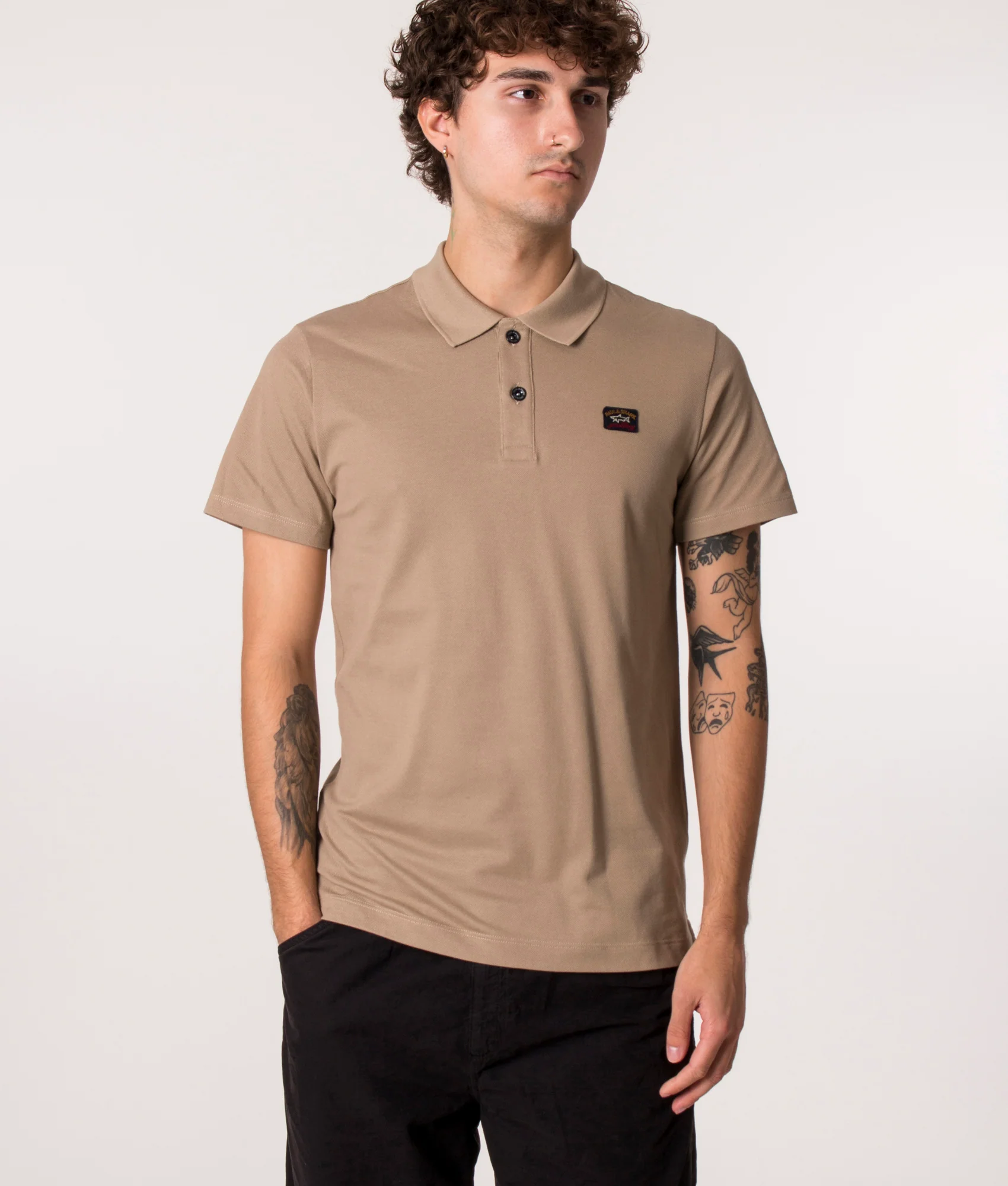 Slim Fit Piqué Polo Shirt
