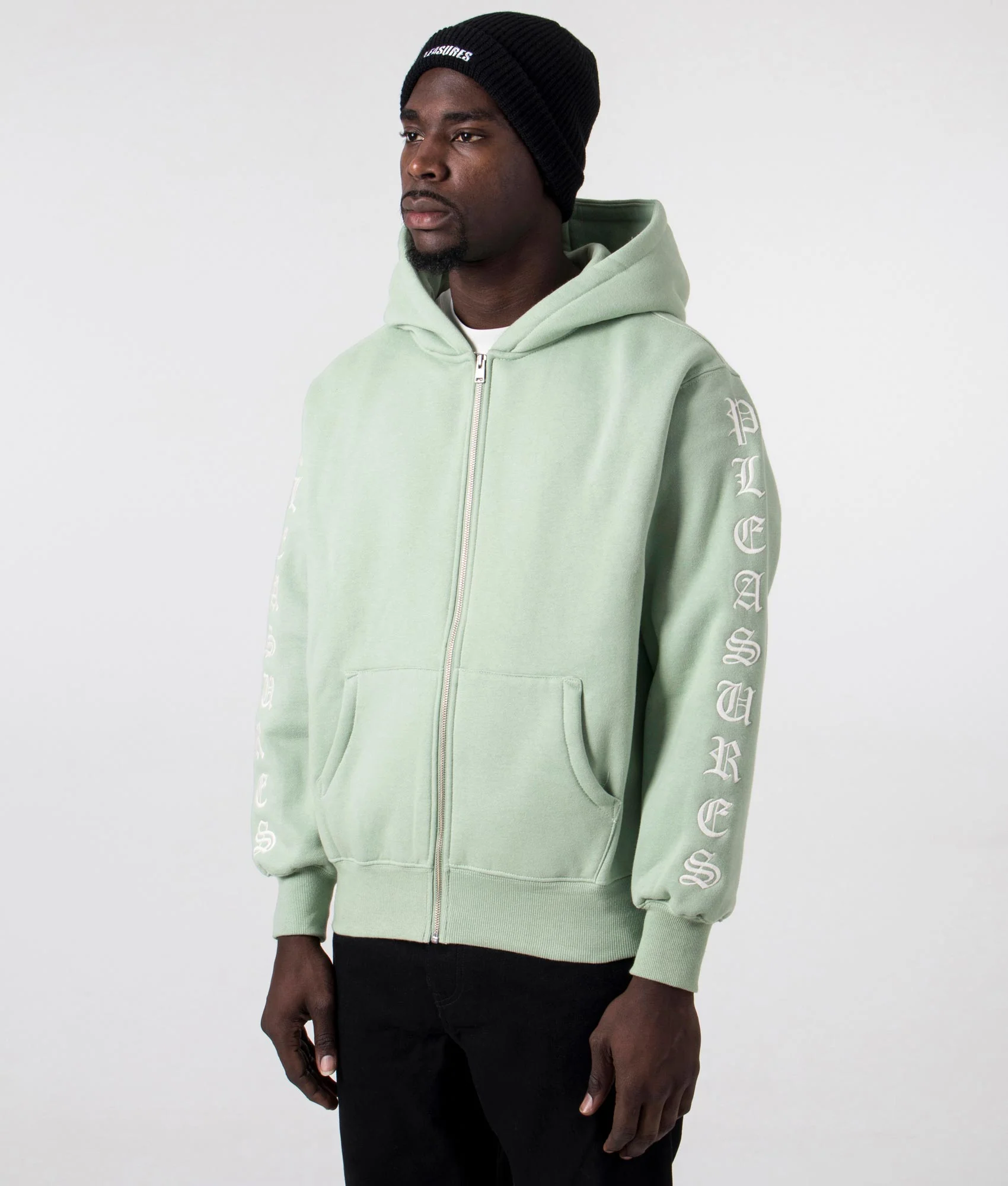 Relaxed Fit Oe Zip Up Hoodie