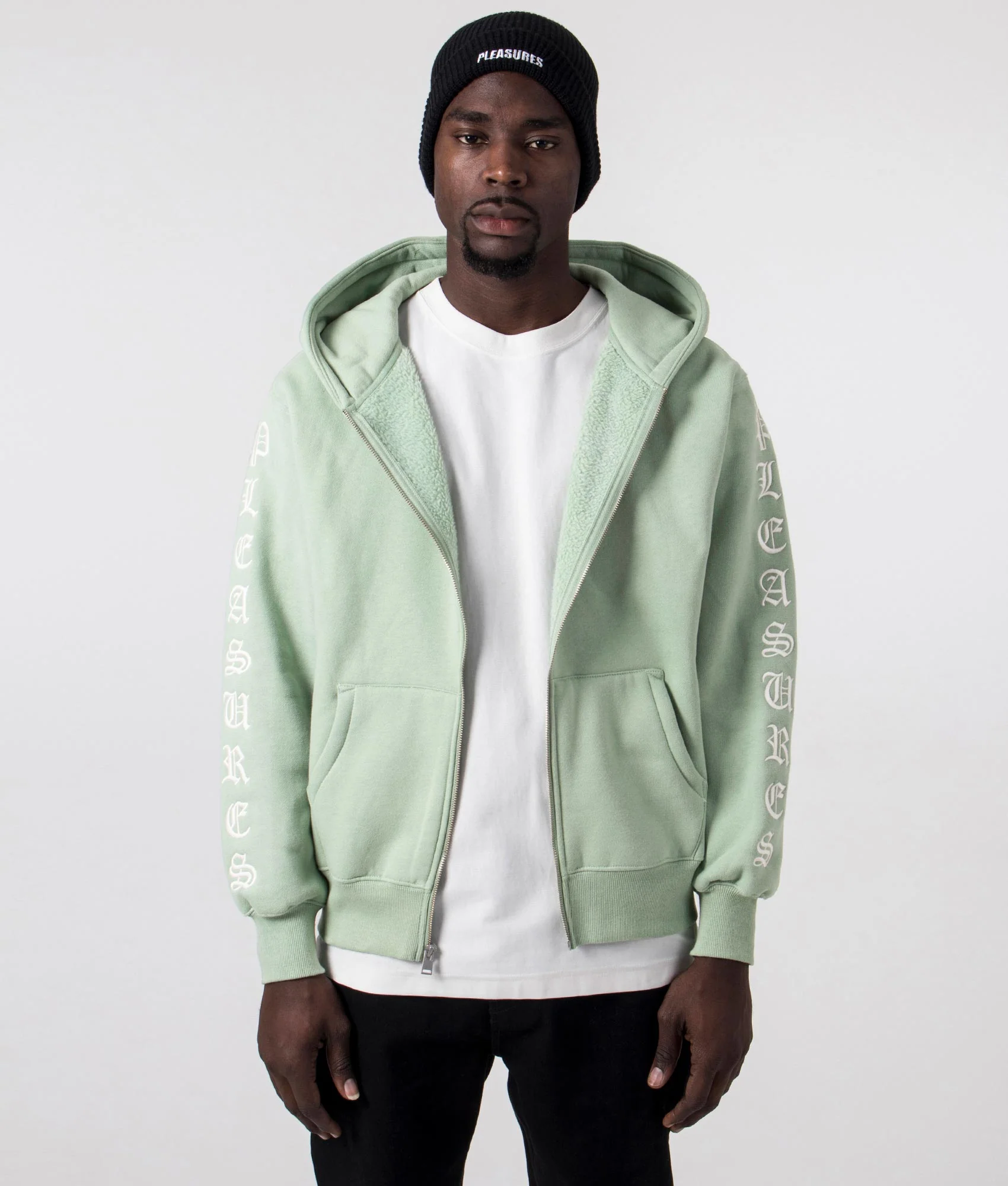 Relaxed Fit Oe Zip Up Hoodie - Image 3