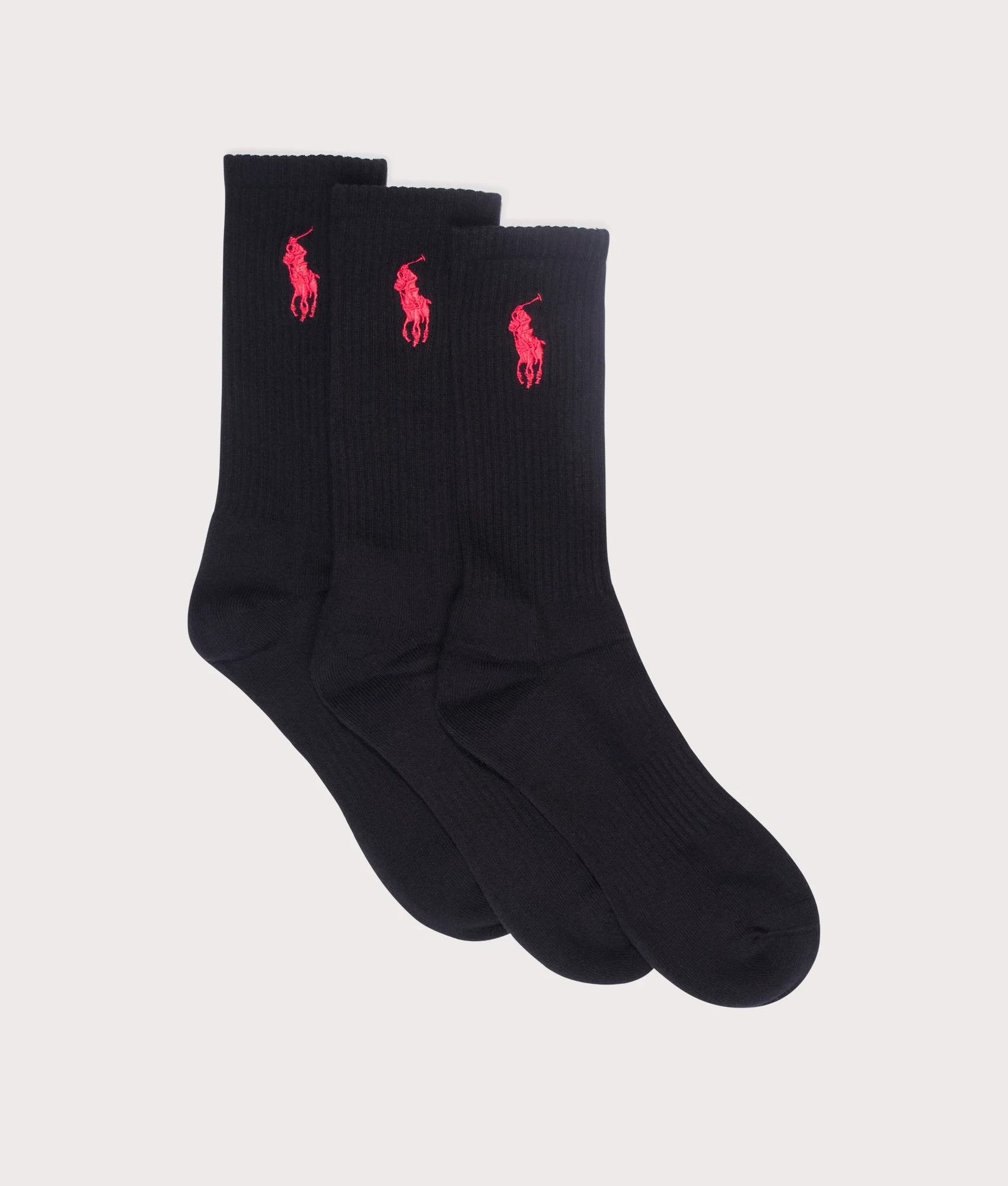 3 Pack Big Pony Crew Socks