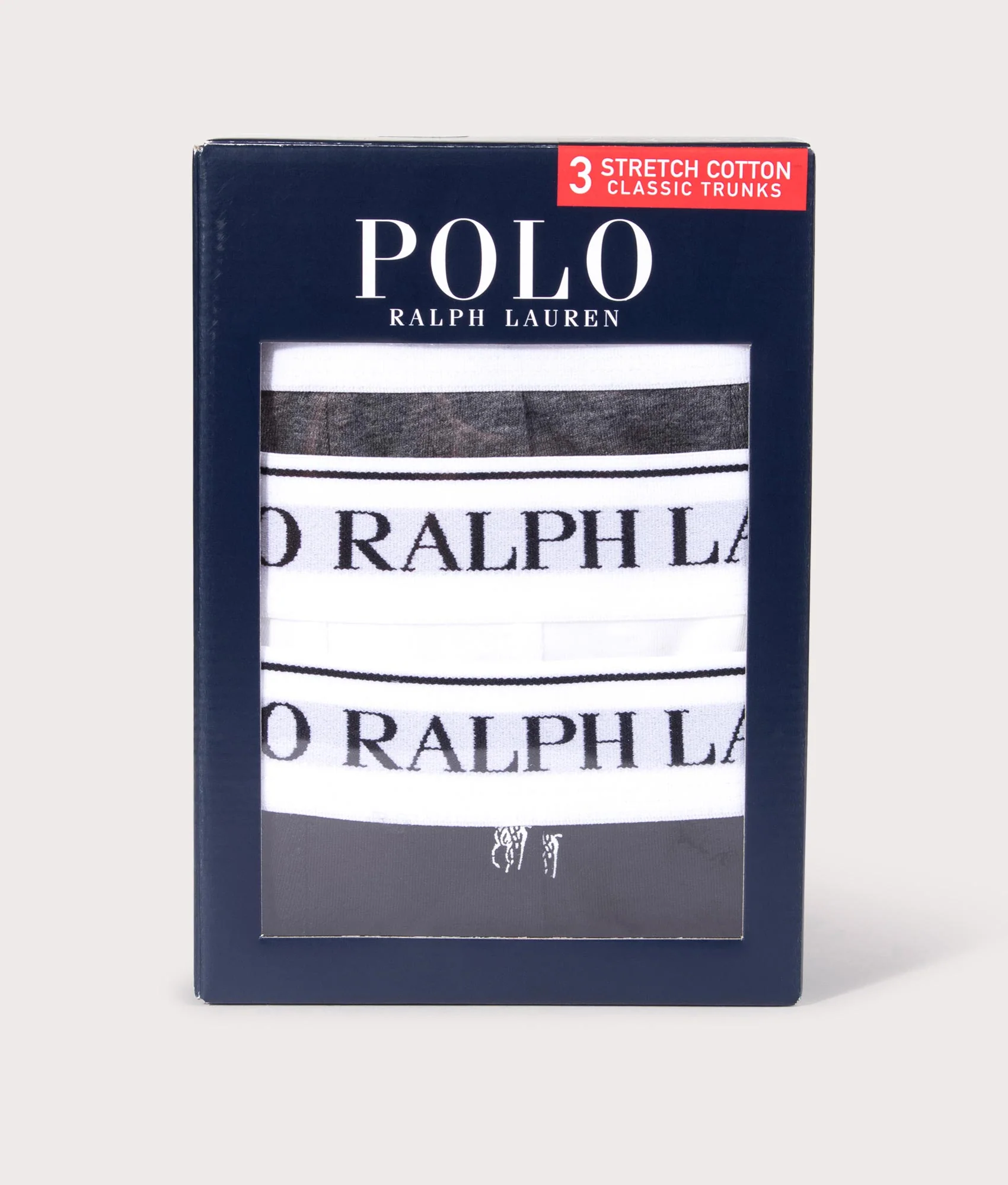 3 Pack Classic Stretch-Cotton Trunks - Image 2