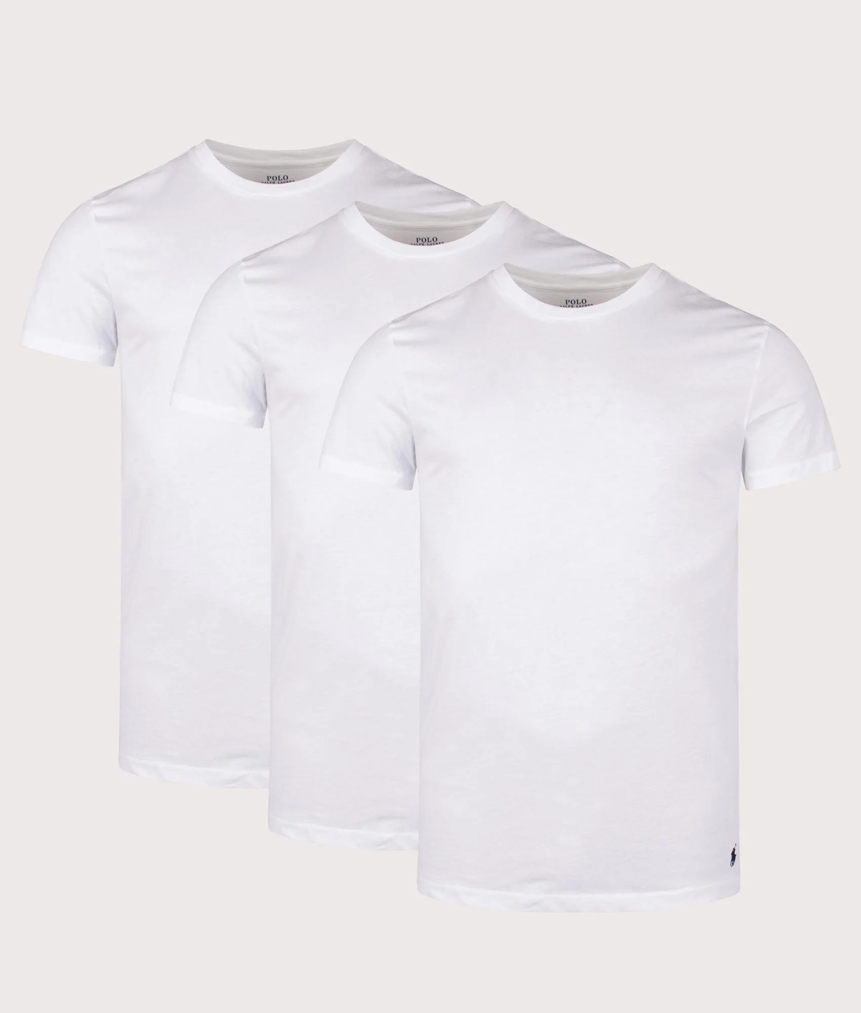 3 Pack Slim Fit Crewneck Loungewear T-Shirt