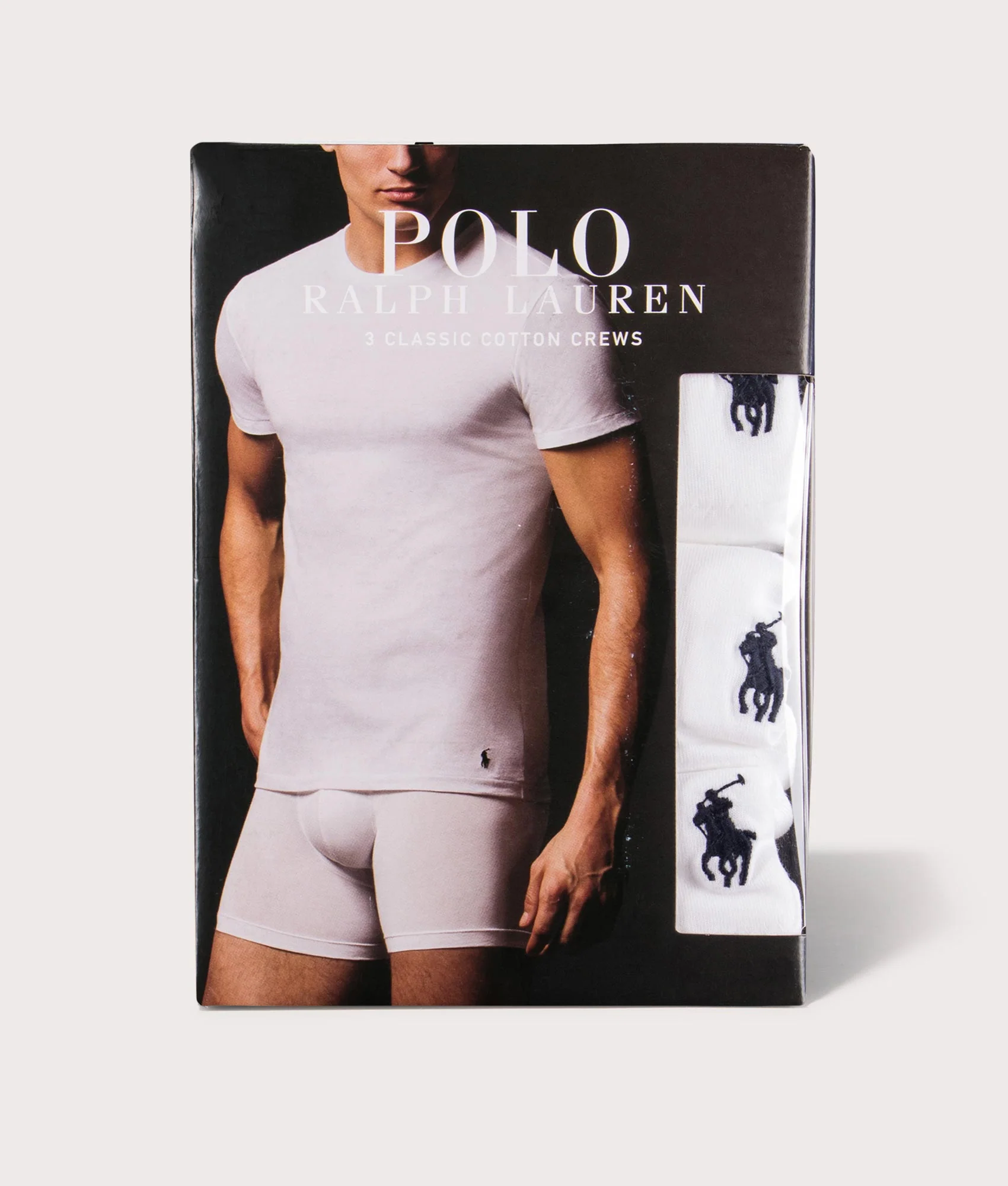 3 Pack Slim Fit Crewneck Loungewear T-Shirt - Image 2