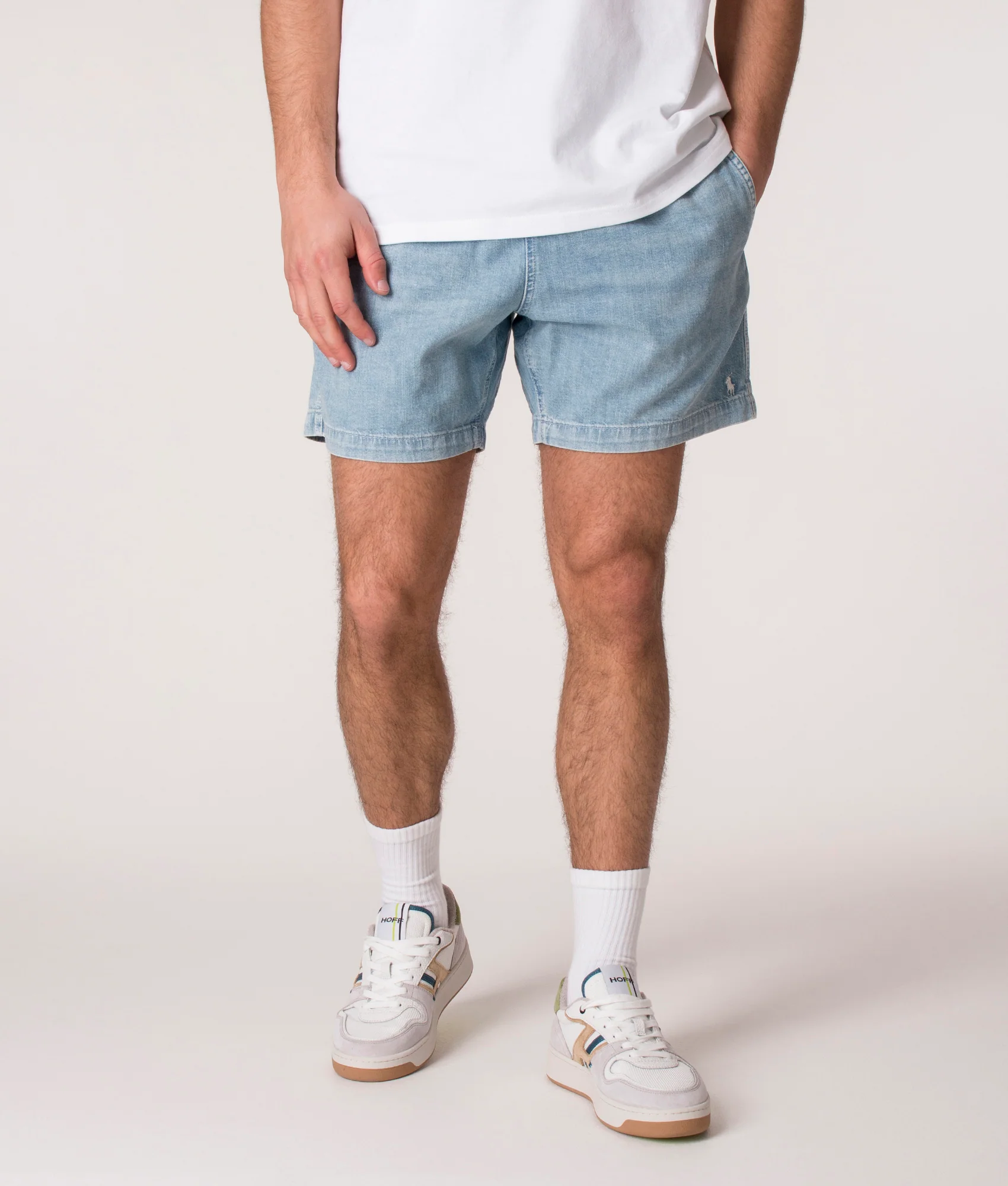 Classic Fit 6.5 Inch Polo Prepster Denim Shorts - Image 3