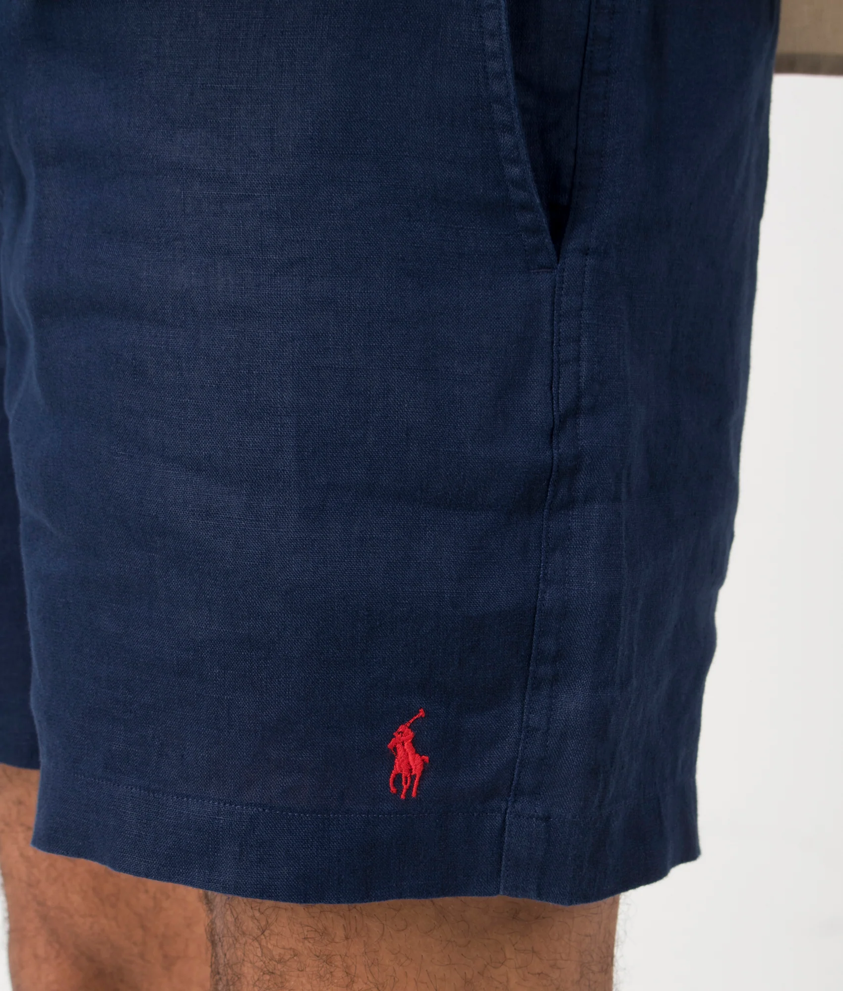 Classic Fit Prepster Linen Shorts - Image 3