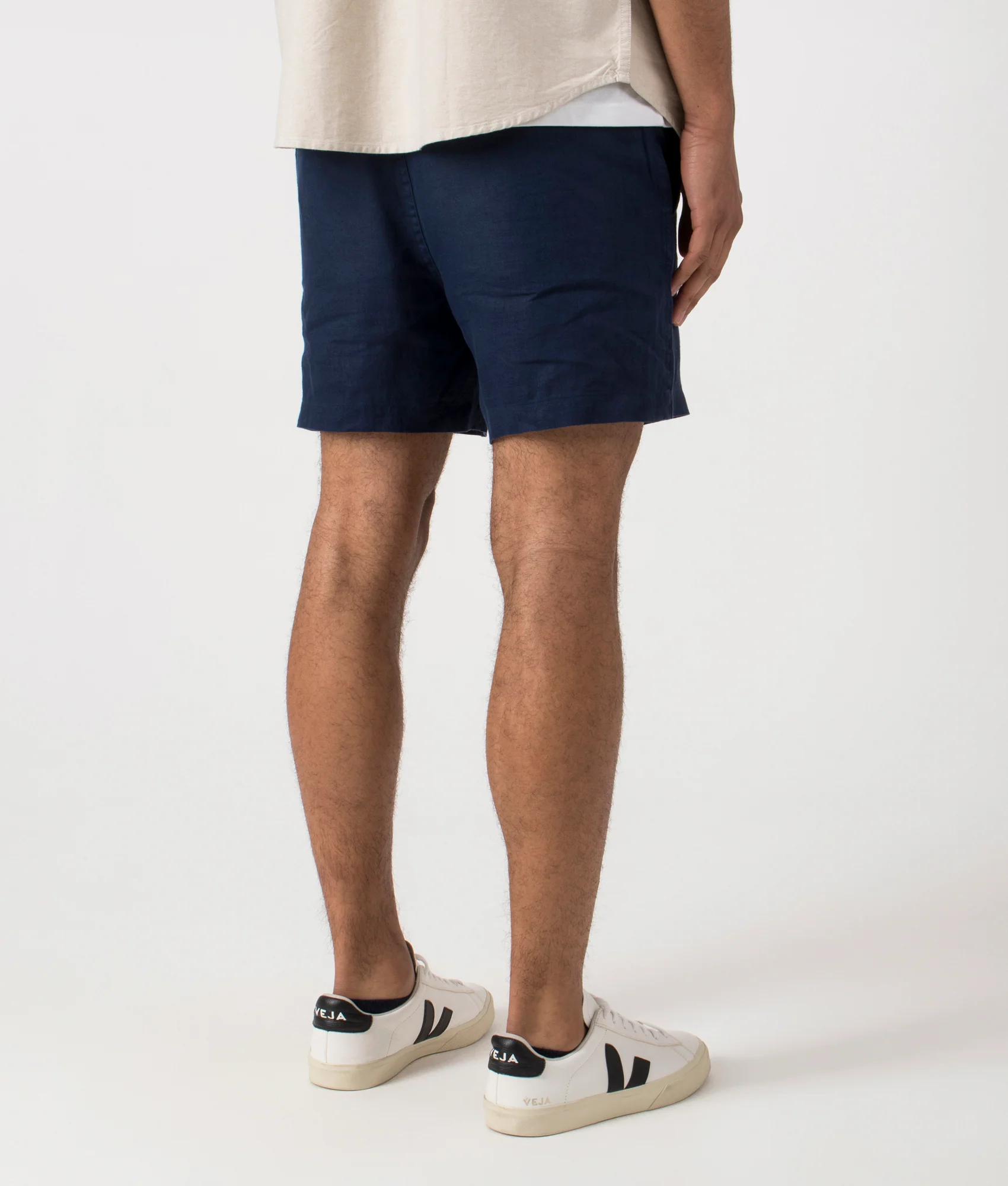 Classic Fit Prepster Linen Shorts - Image 4