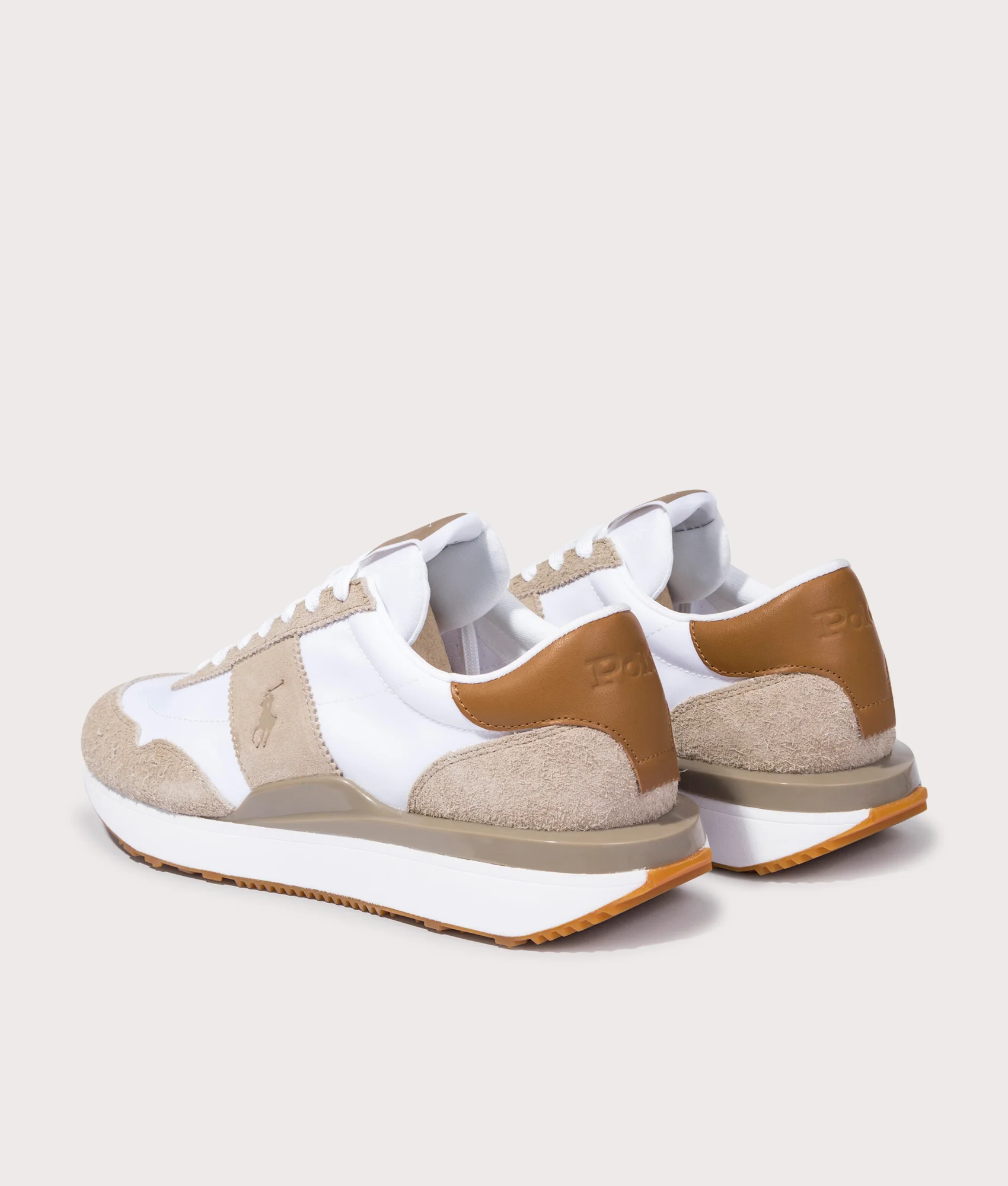 Train 89 Low Top Laced Trainers - Image 3