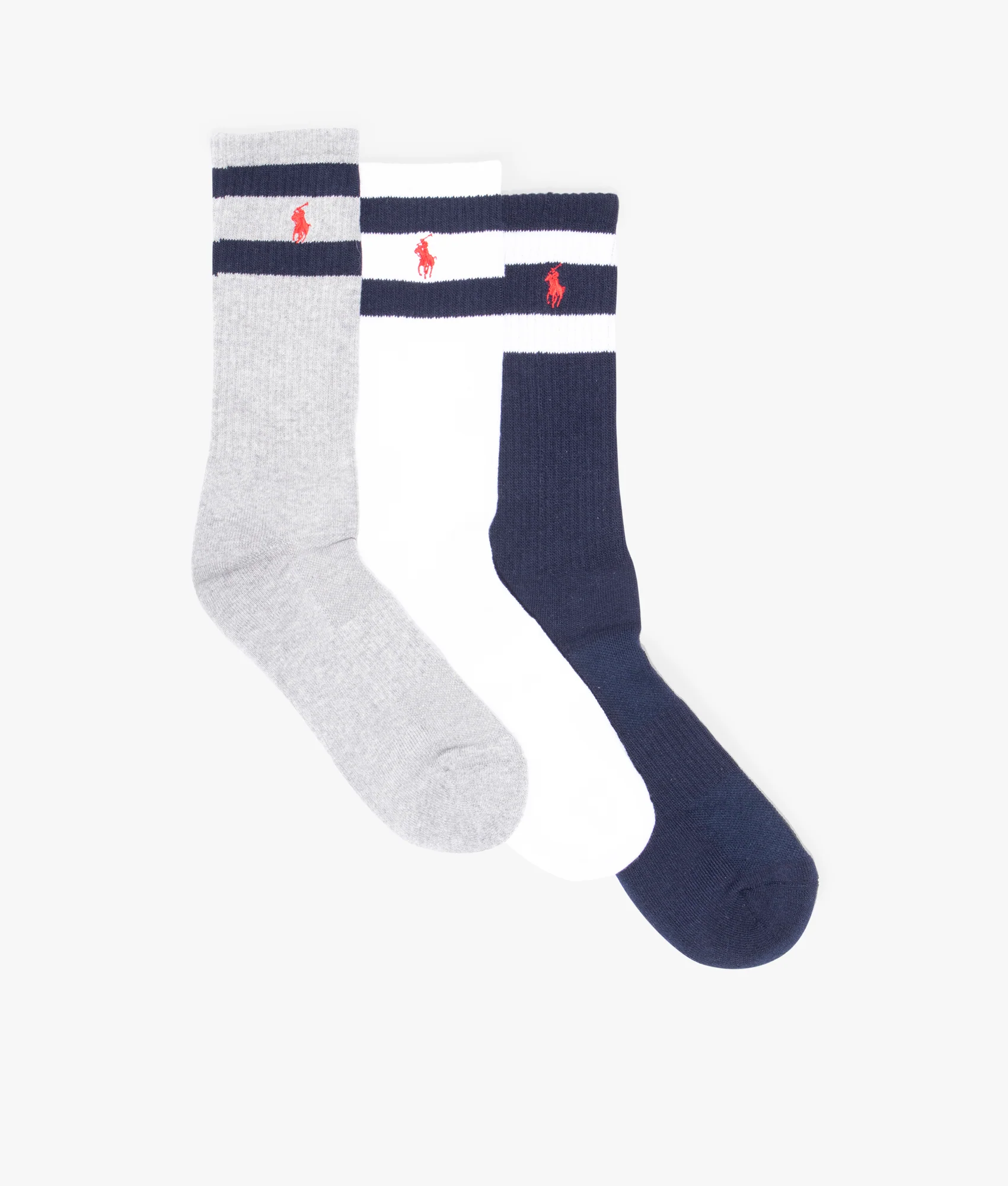3-Pack Athletic Crew Socks