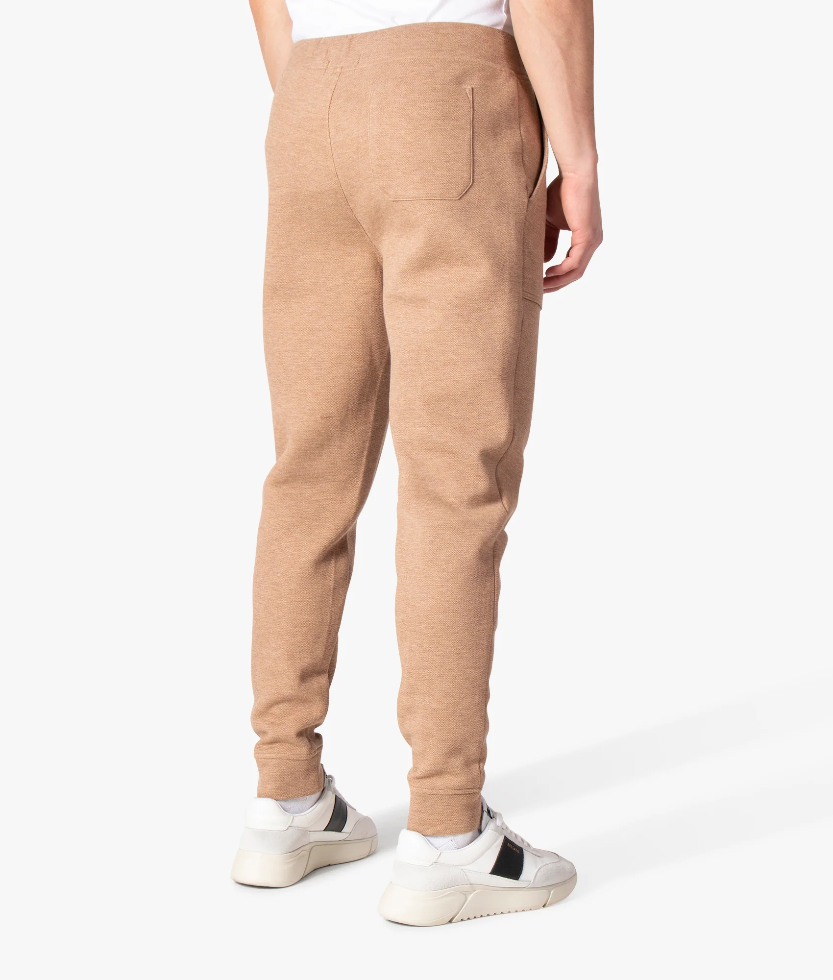 Regular Fit Double Knit Joggers - Image 4