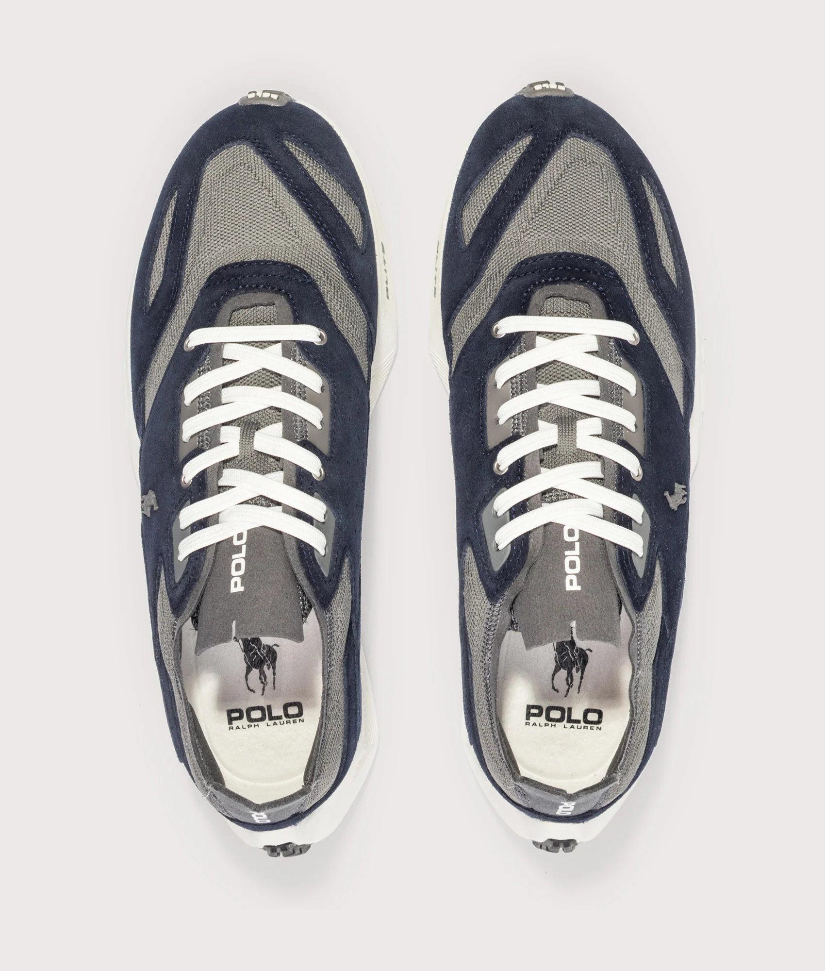 Boerum Suede-Paneled Knit Trainers - Image 4