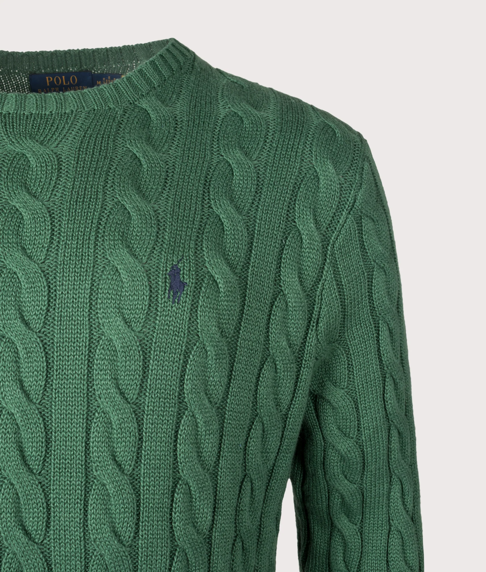 Cable Knit Cotton Jumper - Image 2