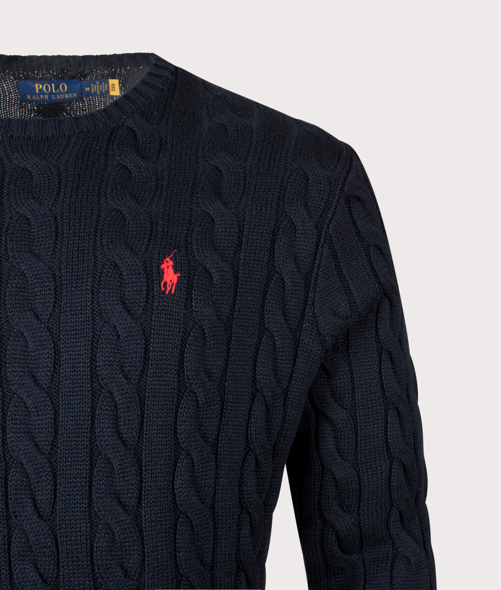 Cable Knit Cotton Jumper - Image 2