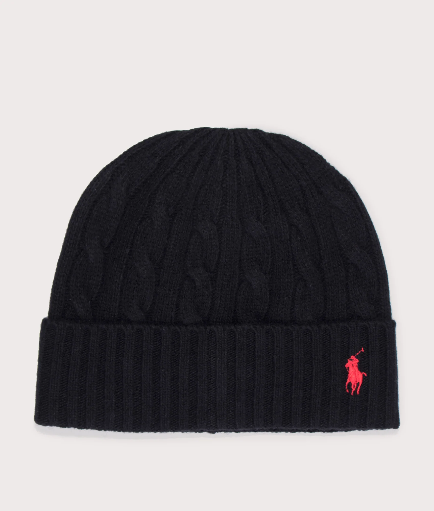 Cable Knit Merino Wool-Blend Beanie