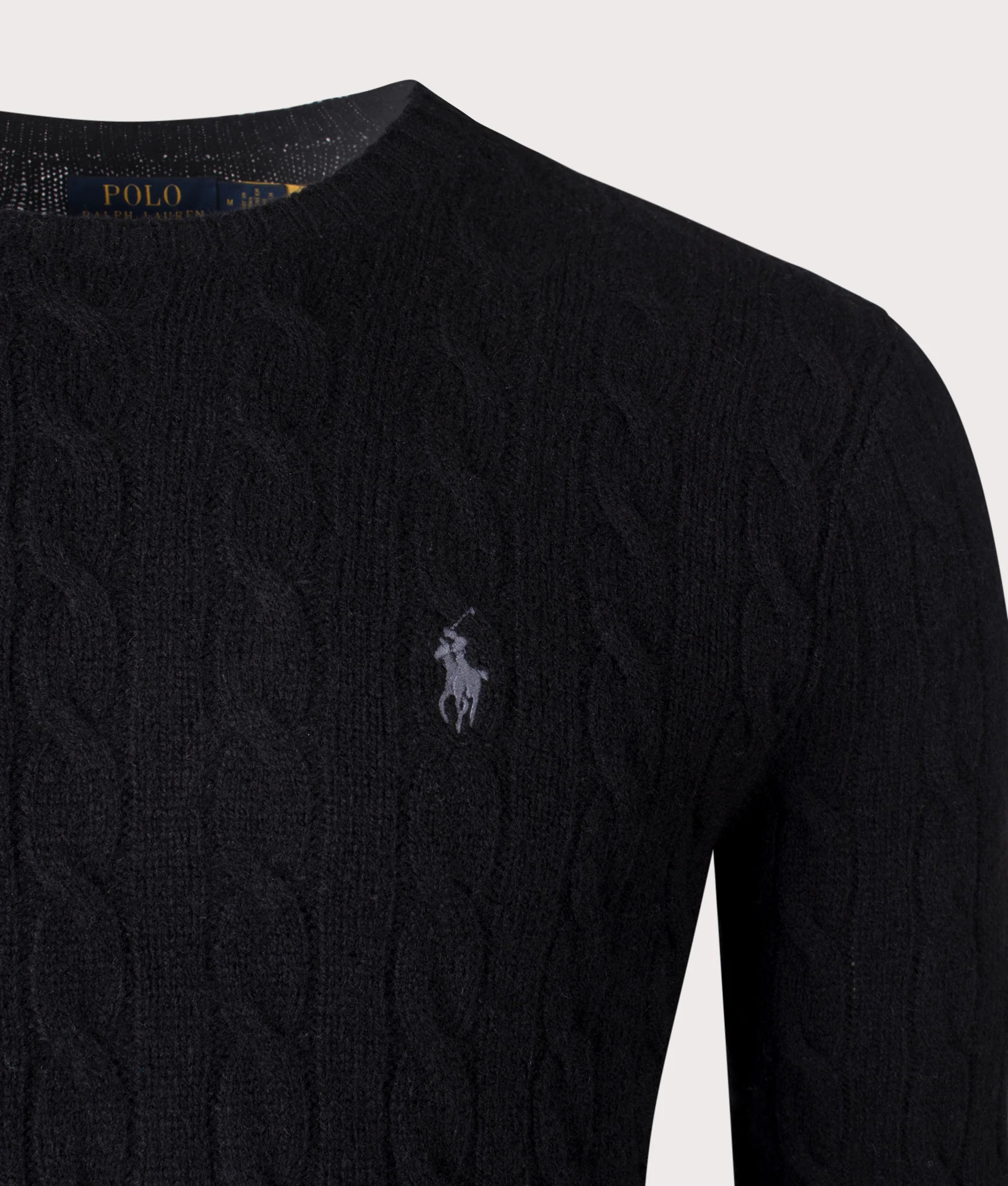 Cashmere Blend Cable Knit Jumper - Image 2
