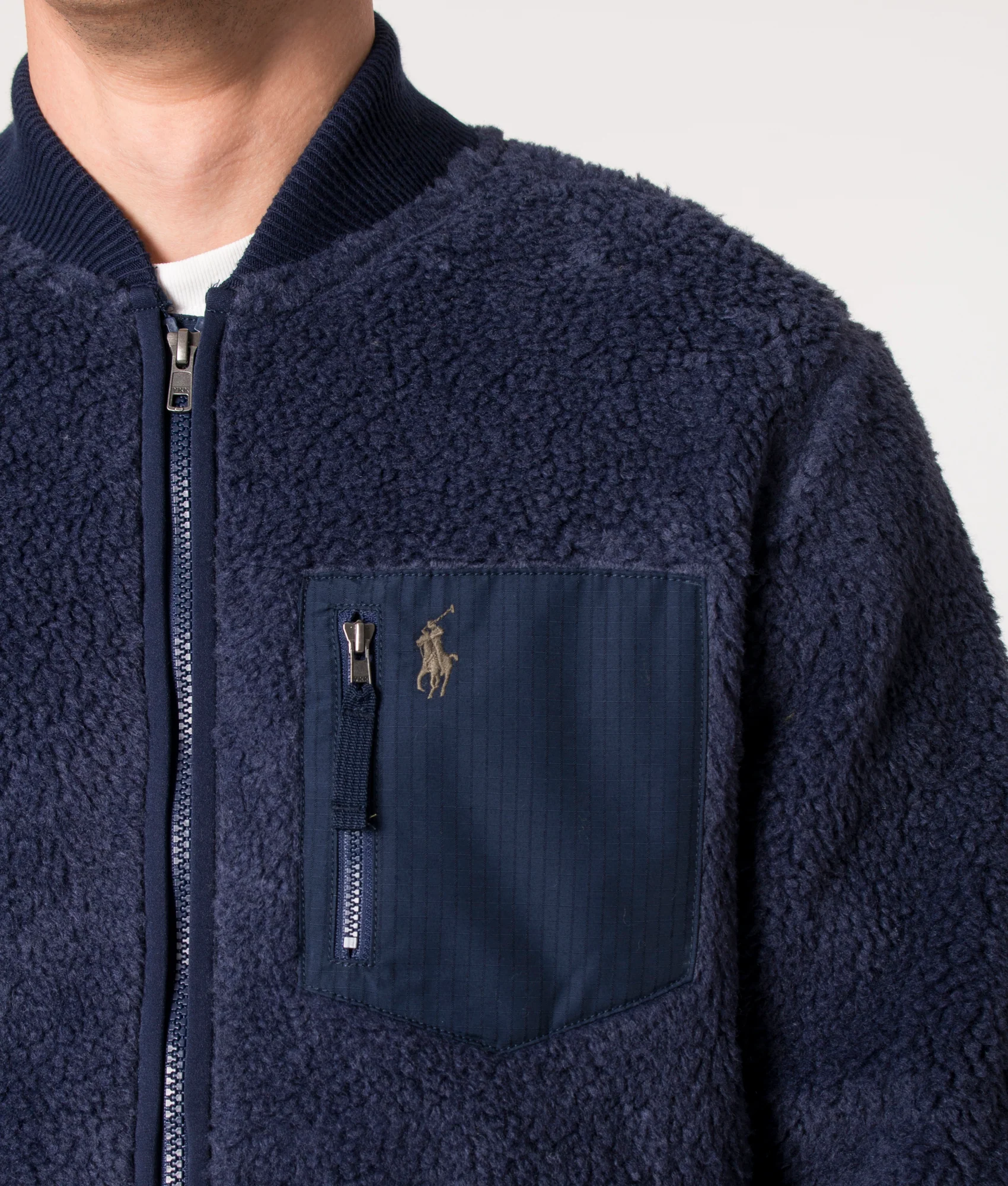 Chest Pocket Fleece Jacket - Image 2