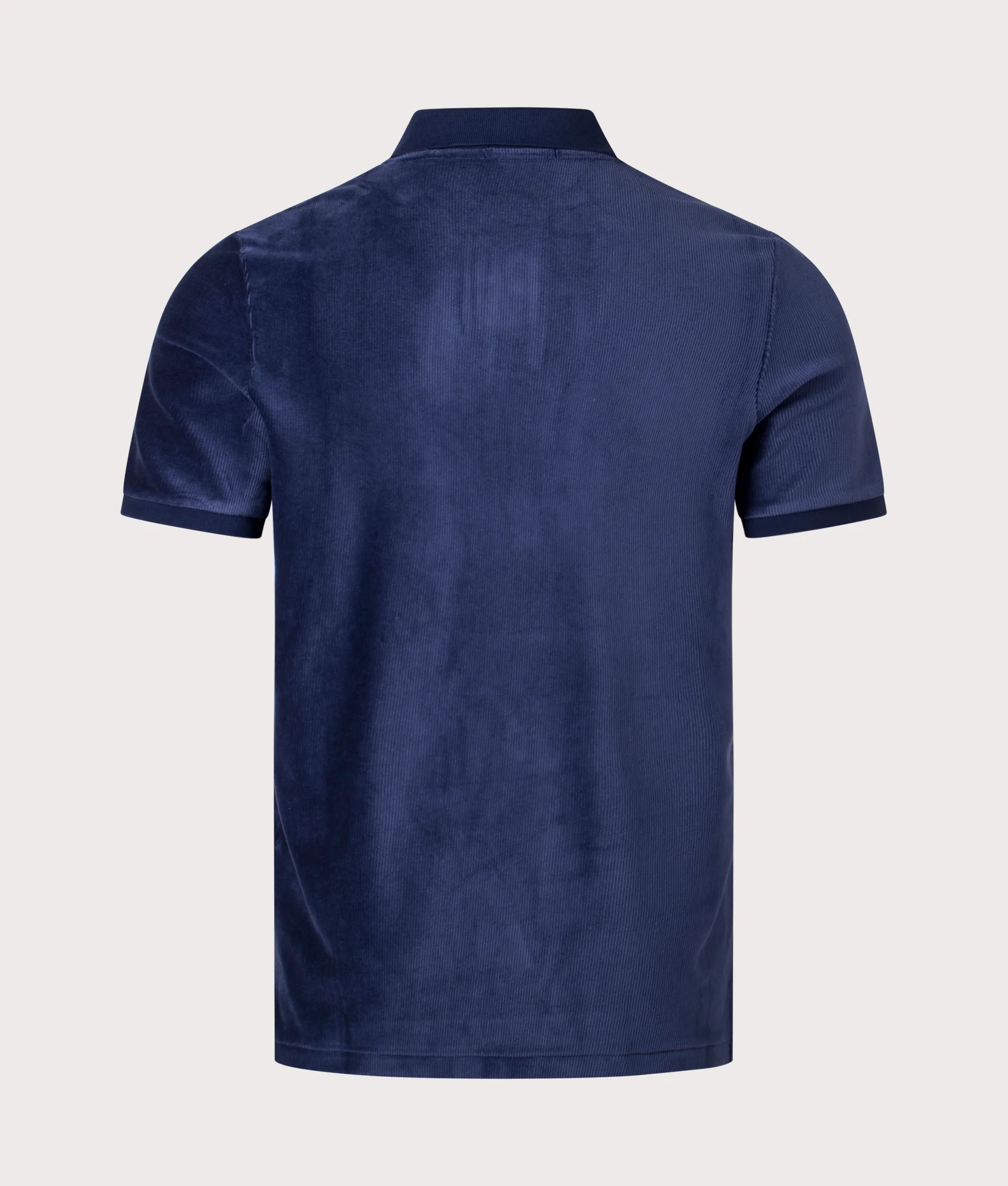 Classic Fit Corduroy Polo Shirt - Image 3