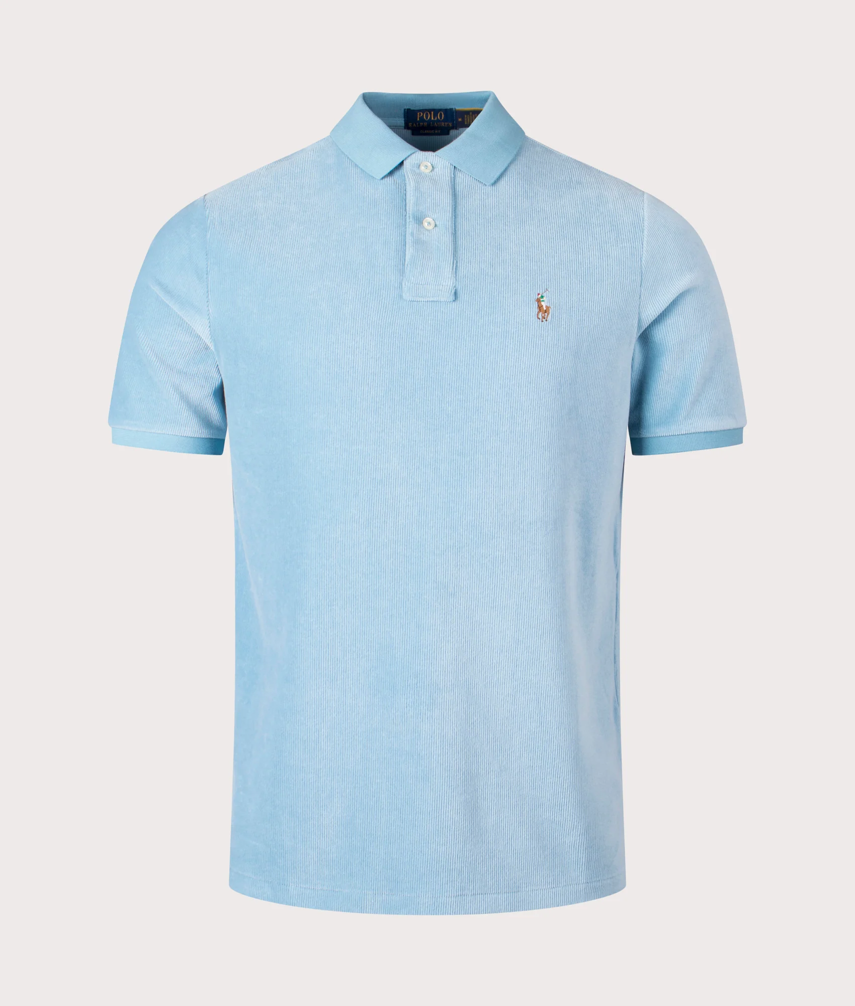 Classic Fit Corduroy Polo Shirt