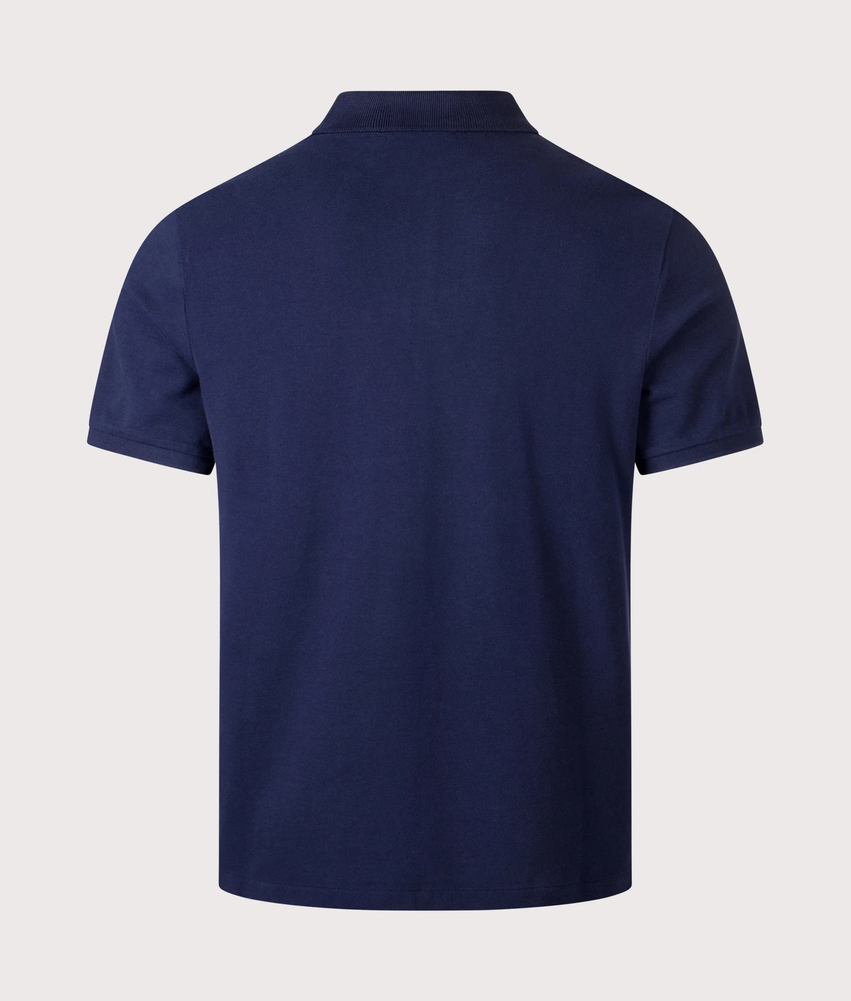 Classic Fit Leather-Pony Mesh Polo Shirt - Image 3