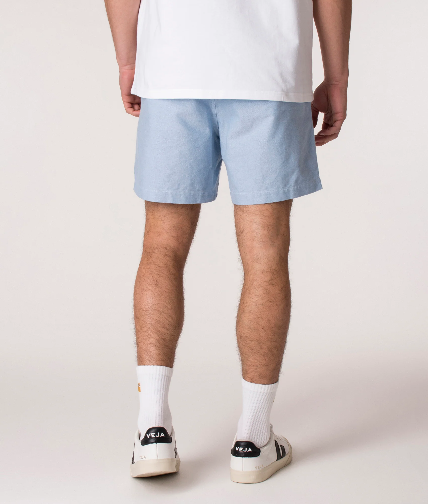 Classic Fit Polo Prepster Oxford Flat Shorts - Image 4