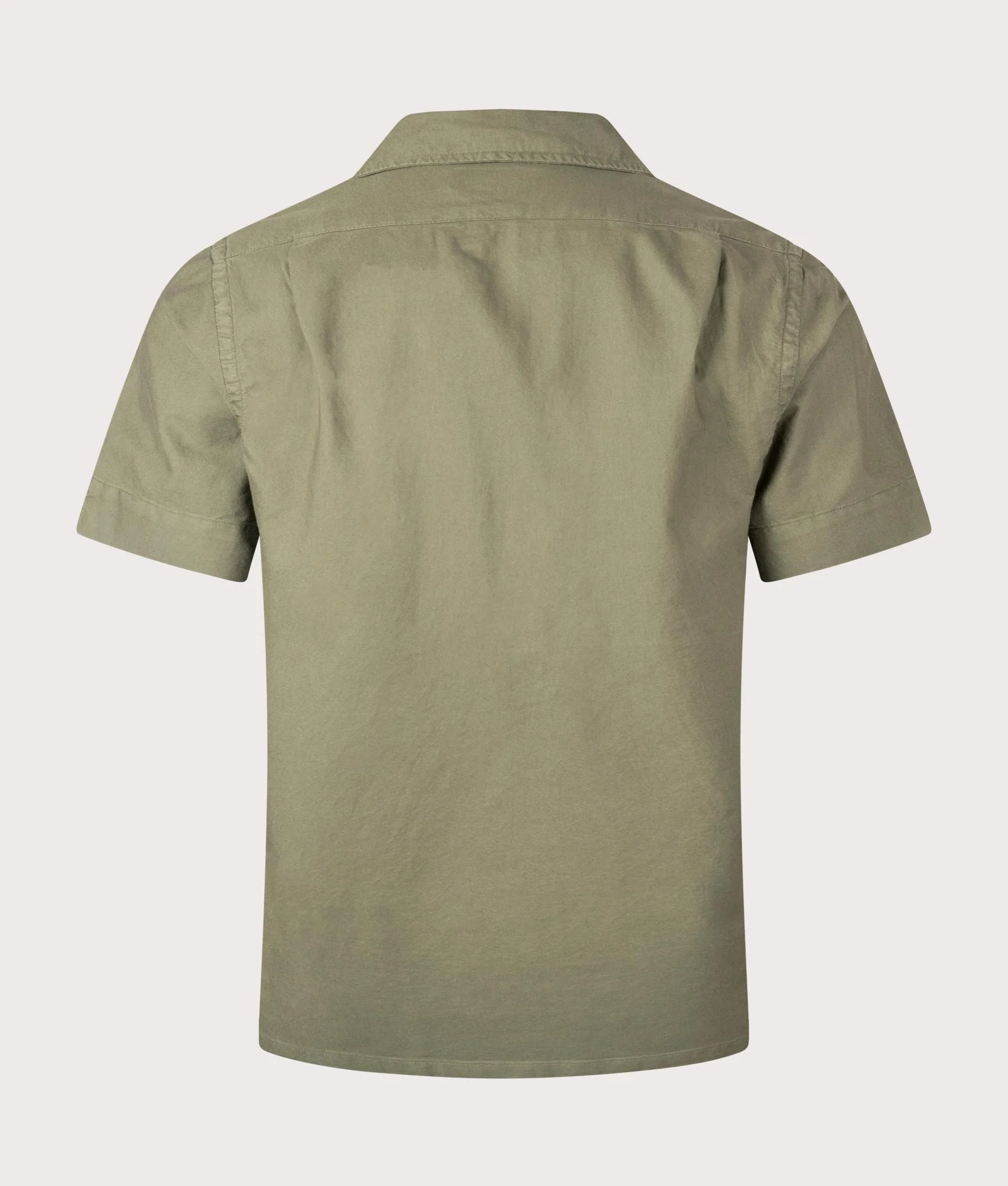 Classic Fit Short Sleeve Camp Shirt - Image 3