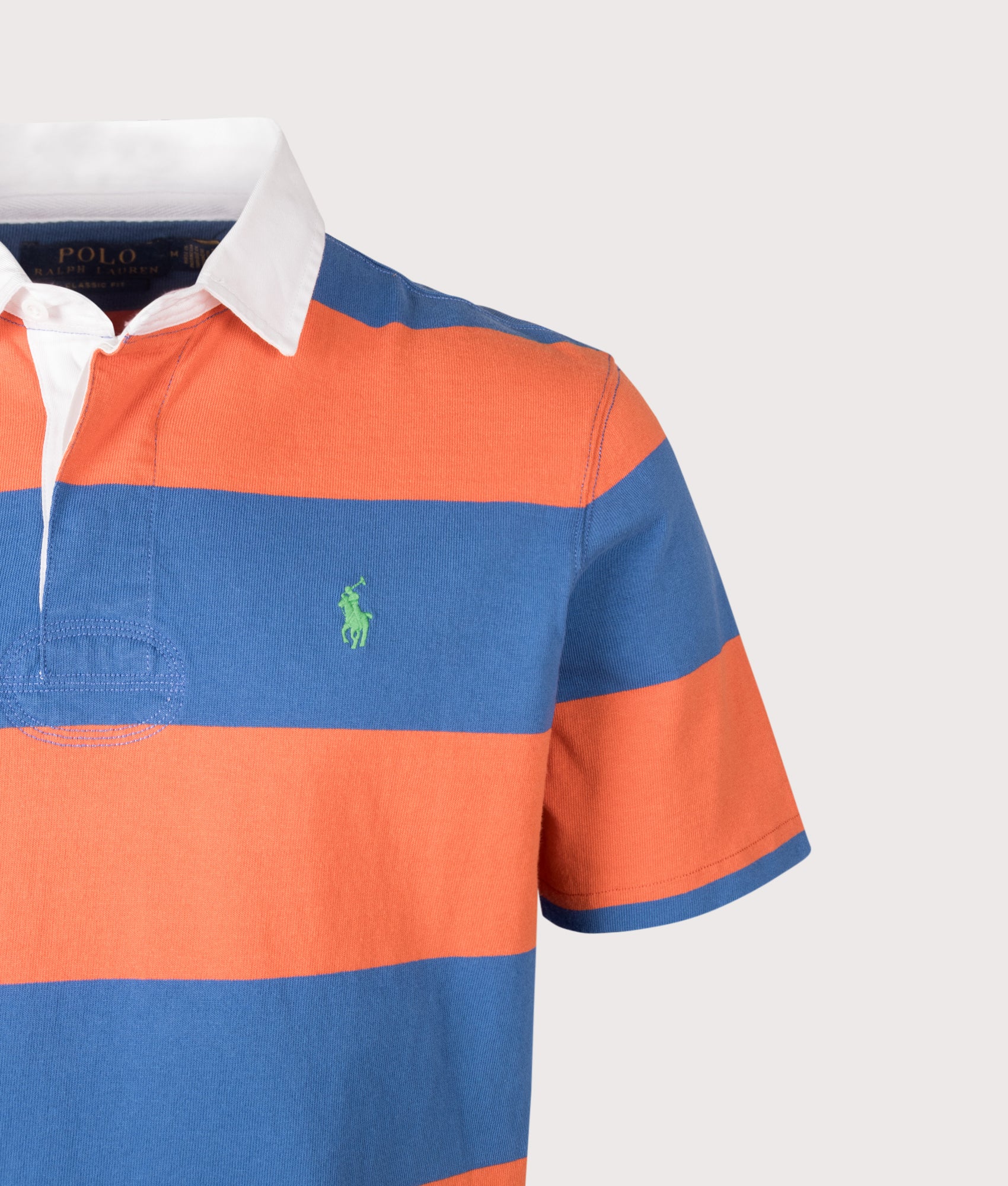 Classic Fit Short Sleeve Rugby Shirt - Image 3