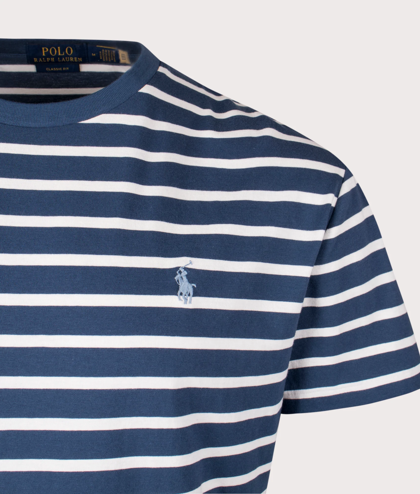 Classic Fit Striped Jersey T-Shirt - Image 2