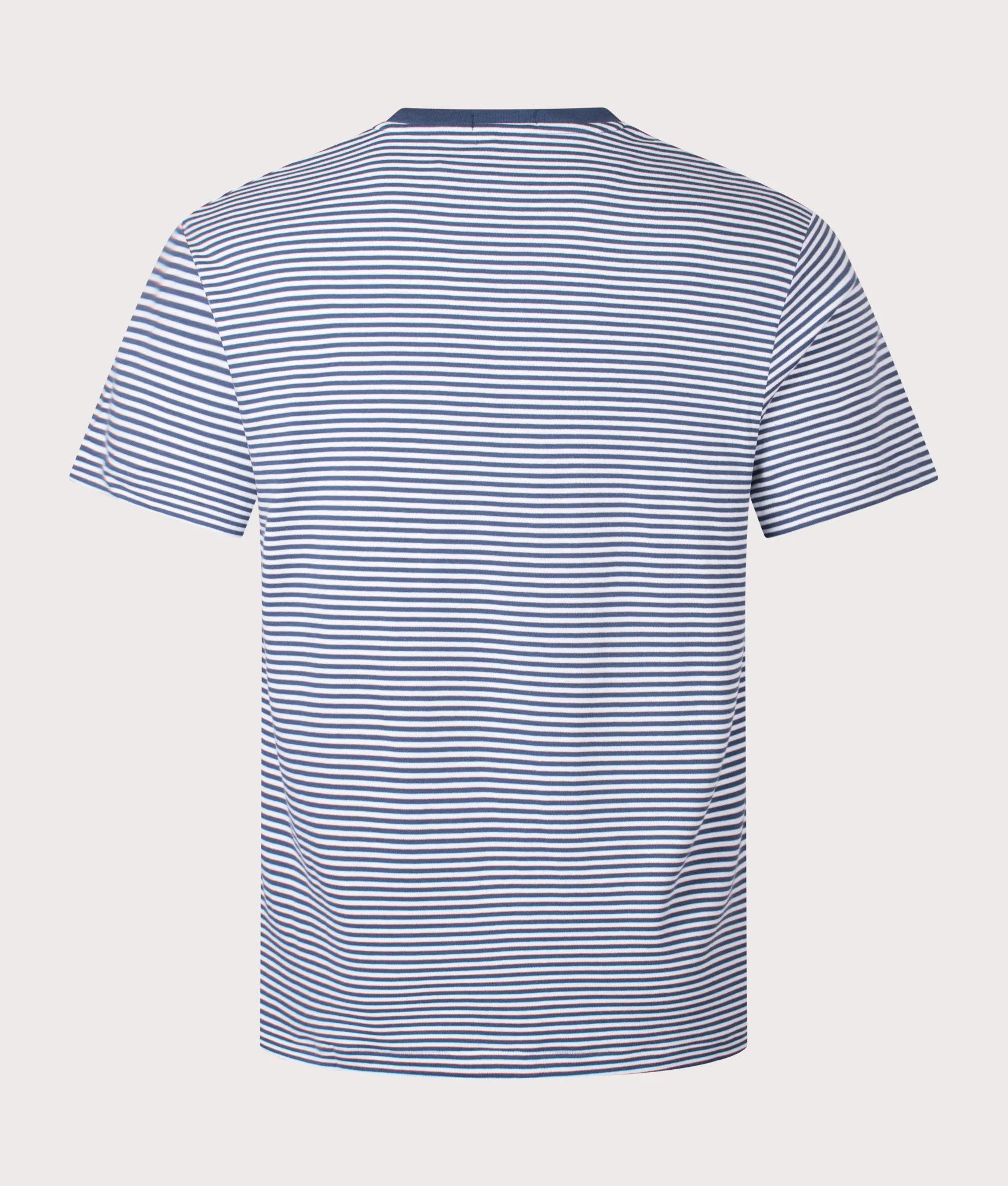 Classic Fit Striped Soft Cotton T-Shirt - Image 3