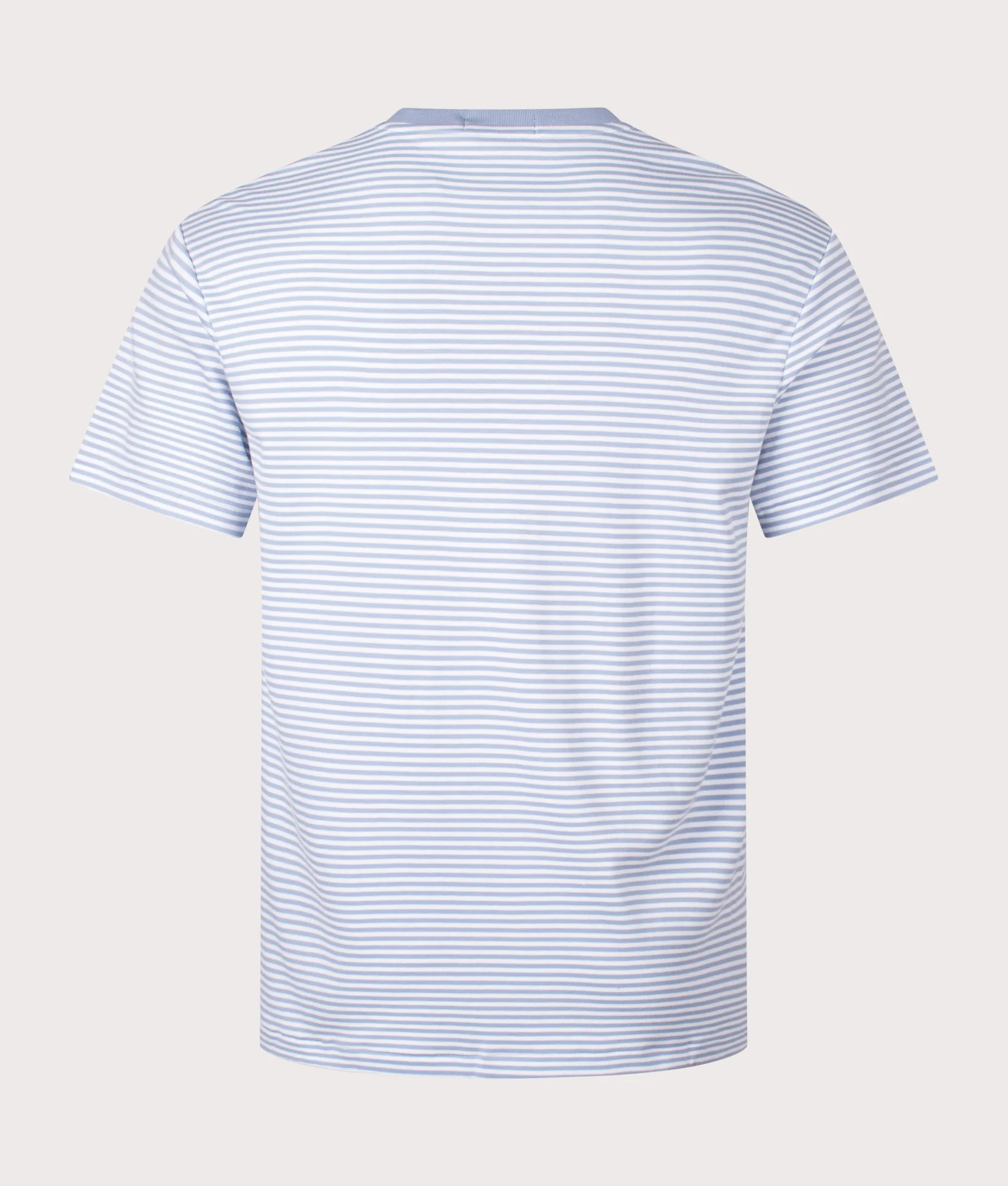 Classic Fit Striped Soft Cotton T-Shirt - Image 3