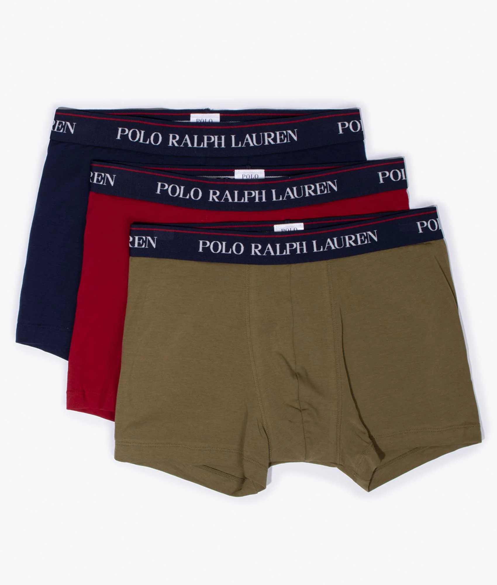 Three Pack of Classic Stretch Cotton Trunks