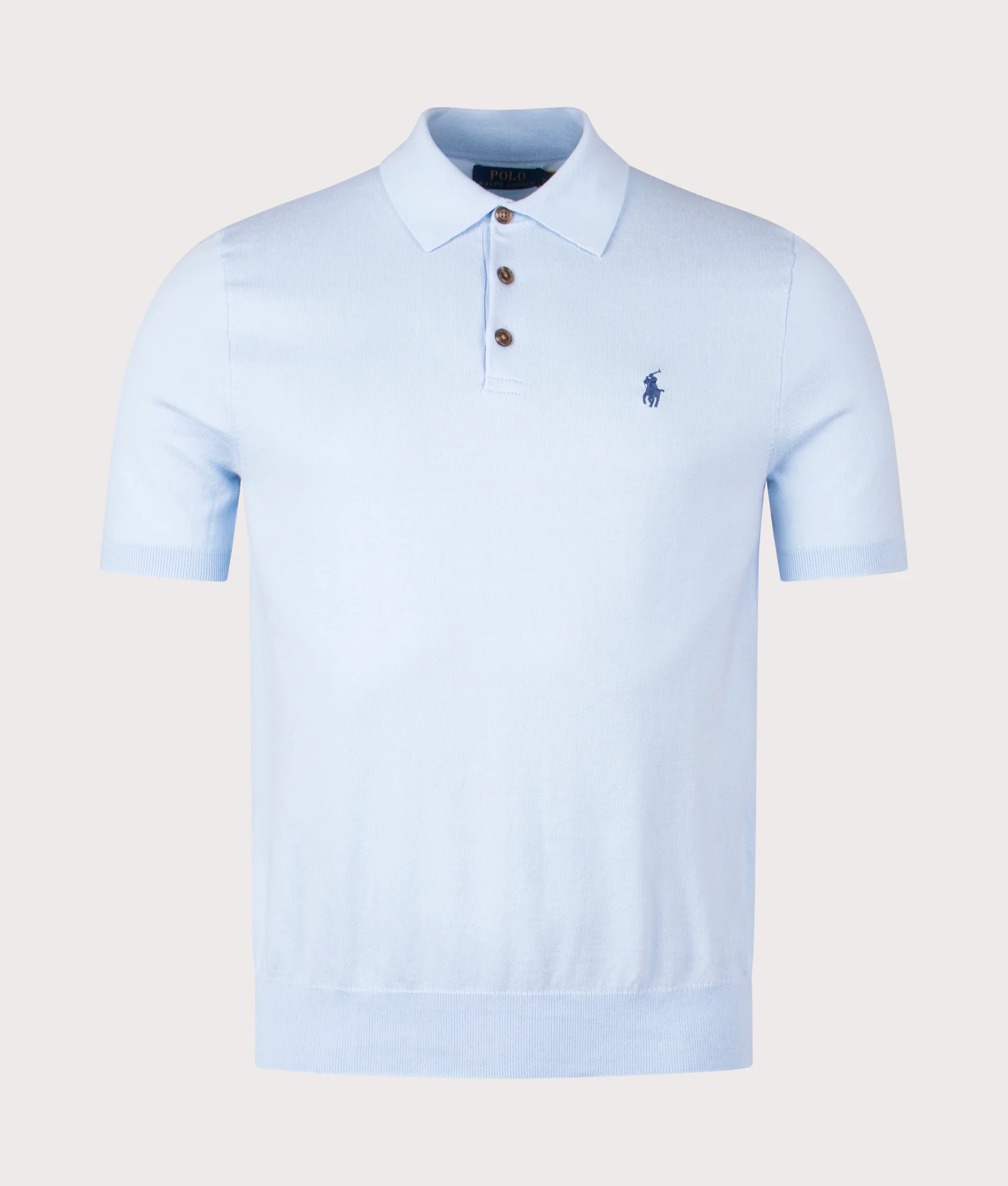 Cotton Knitted Polo Shirt