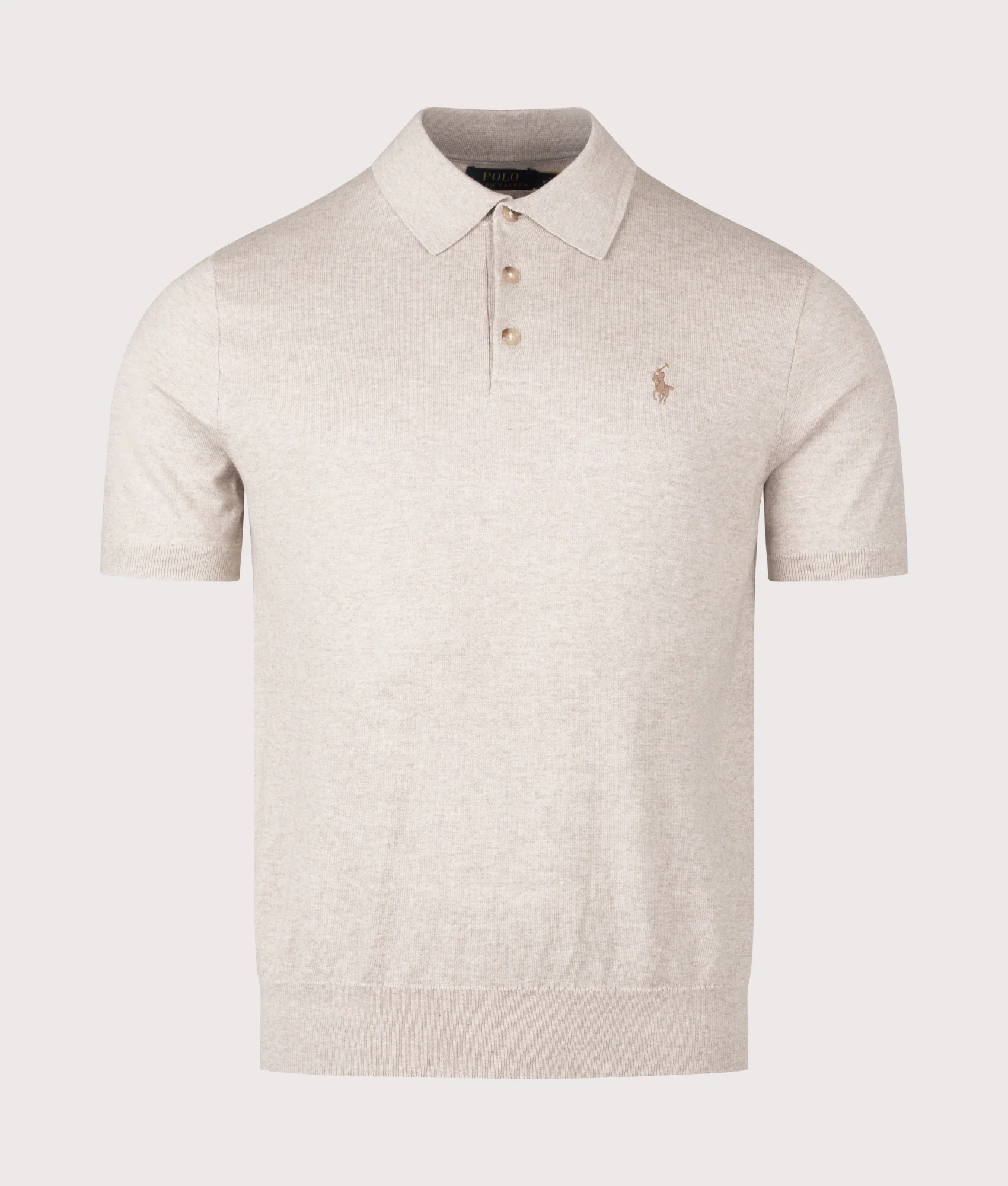 Regular Fit Cotton Knitted Polo Shirt