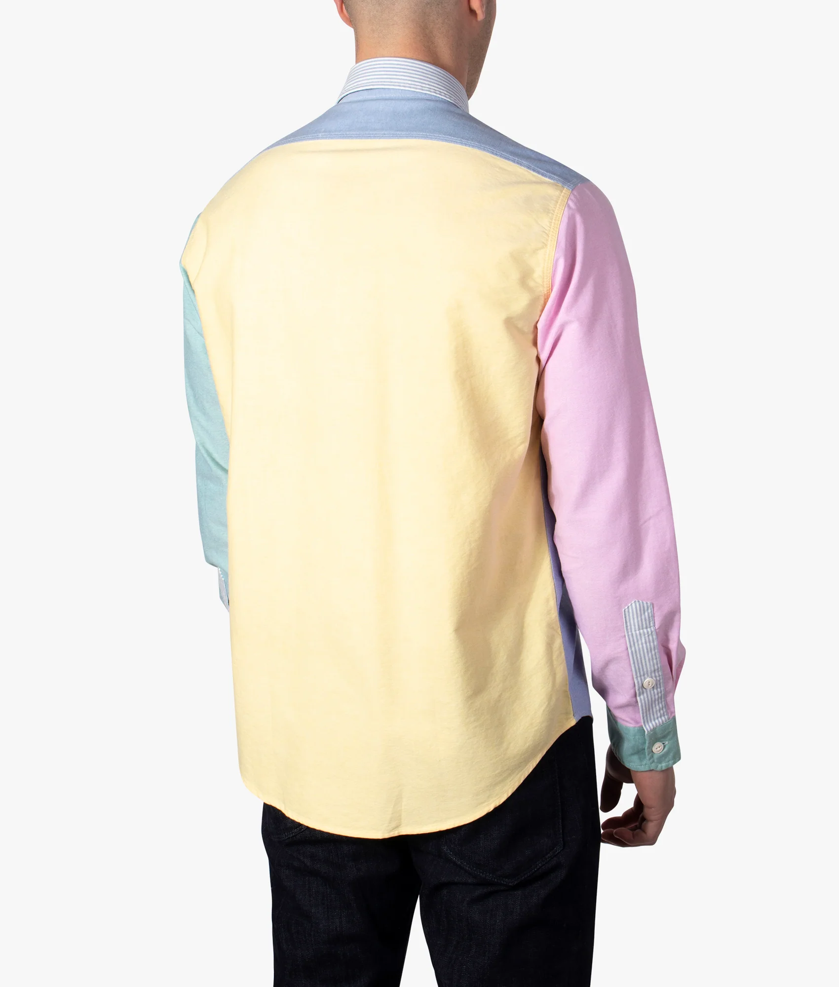 Relaxed Custom Fit Oxford Fun Long Sleeved Shirt - Image 5