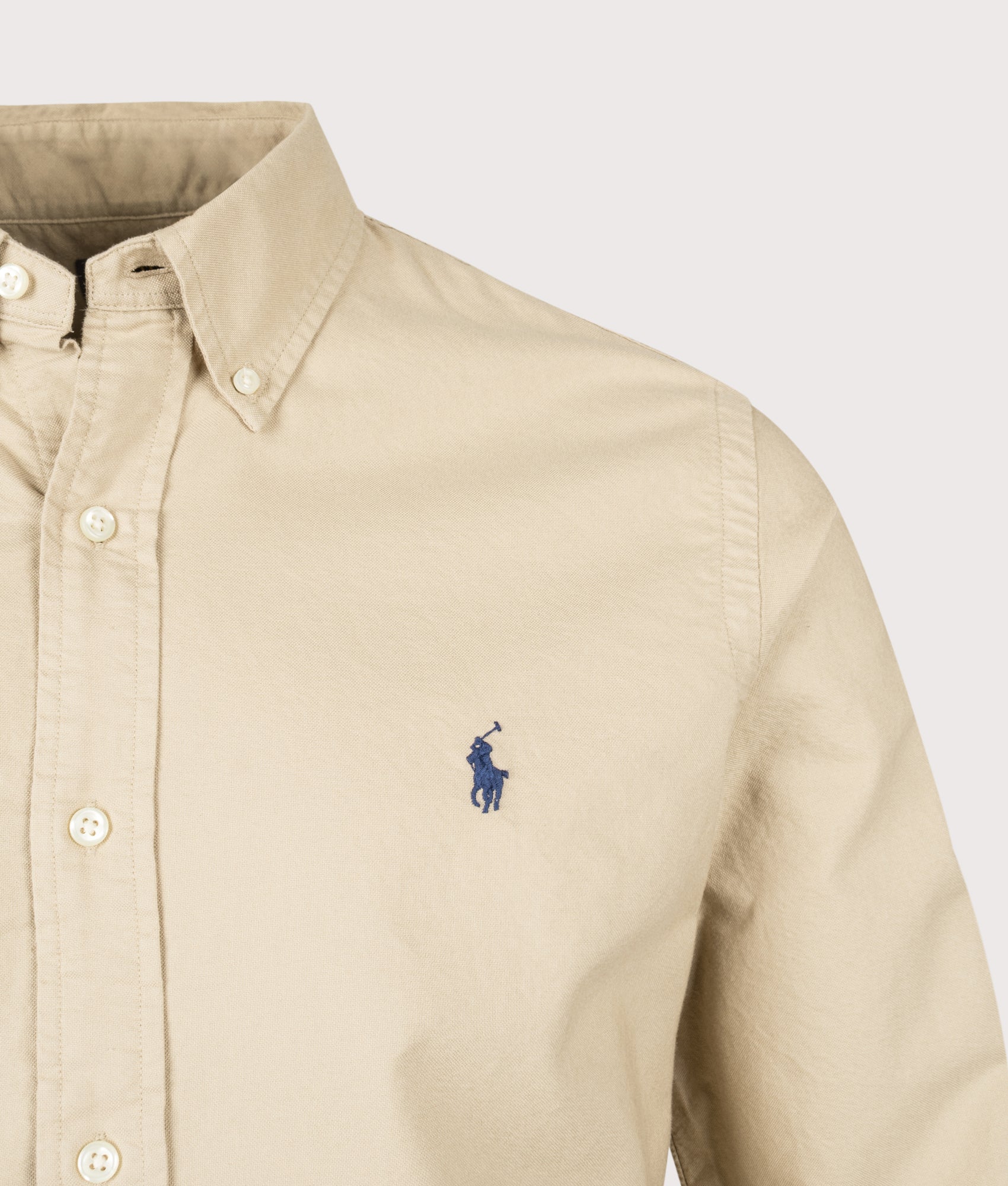 Custom Fit Garment Dyed Oxford Shirt - Image 2