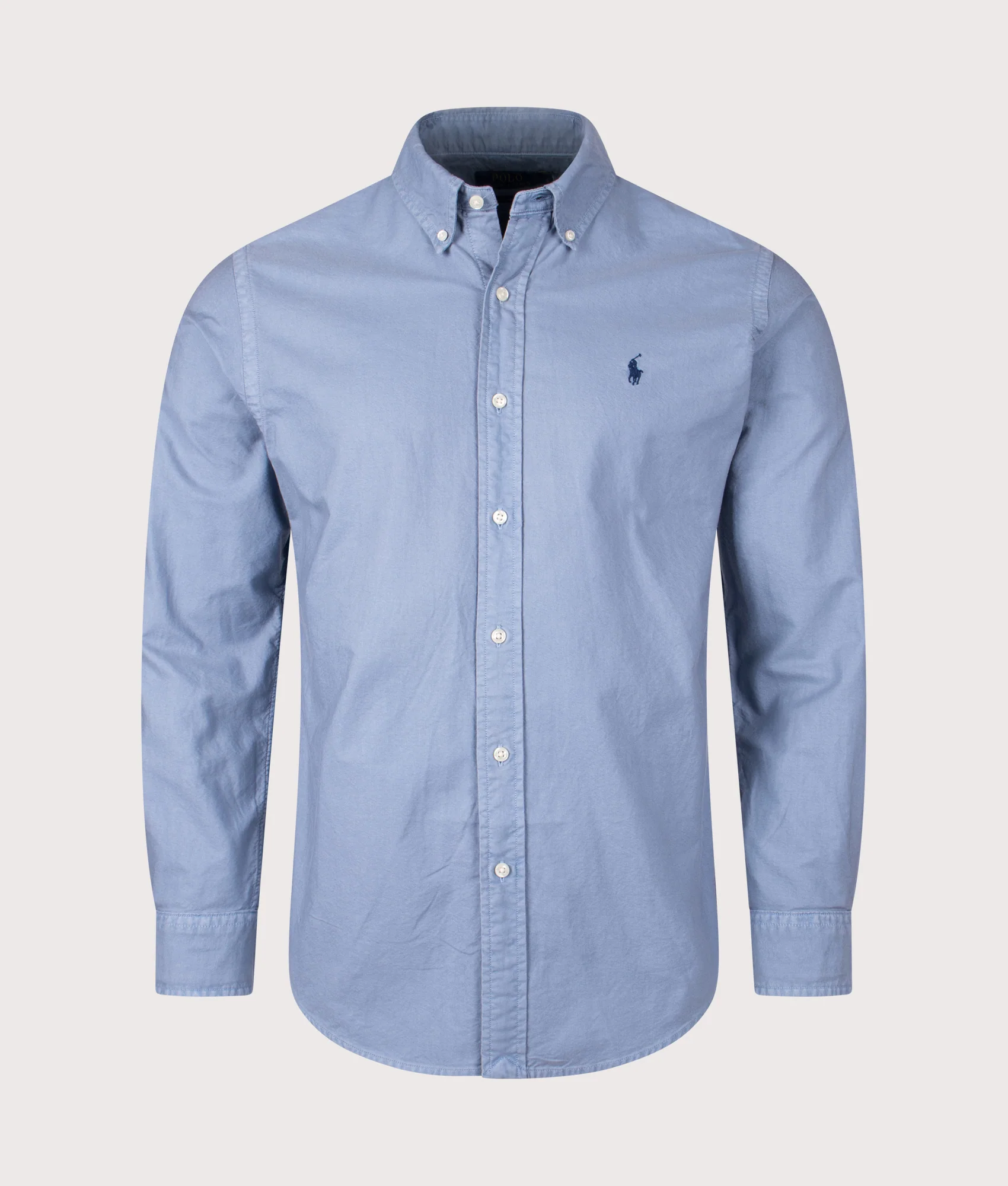 Custom Fit Garment-Dyed Oxford Shirt