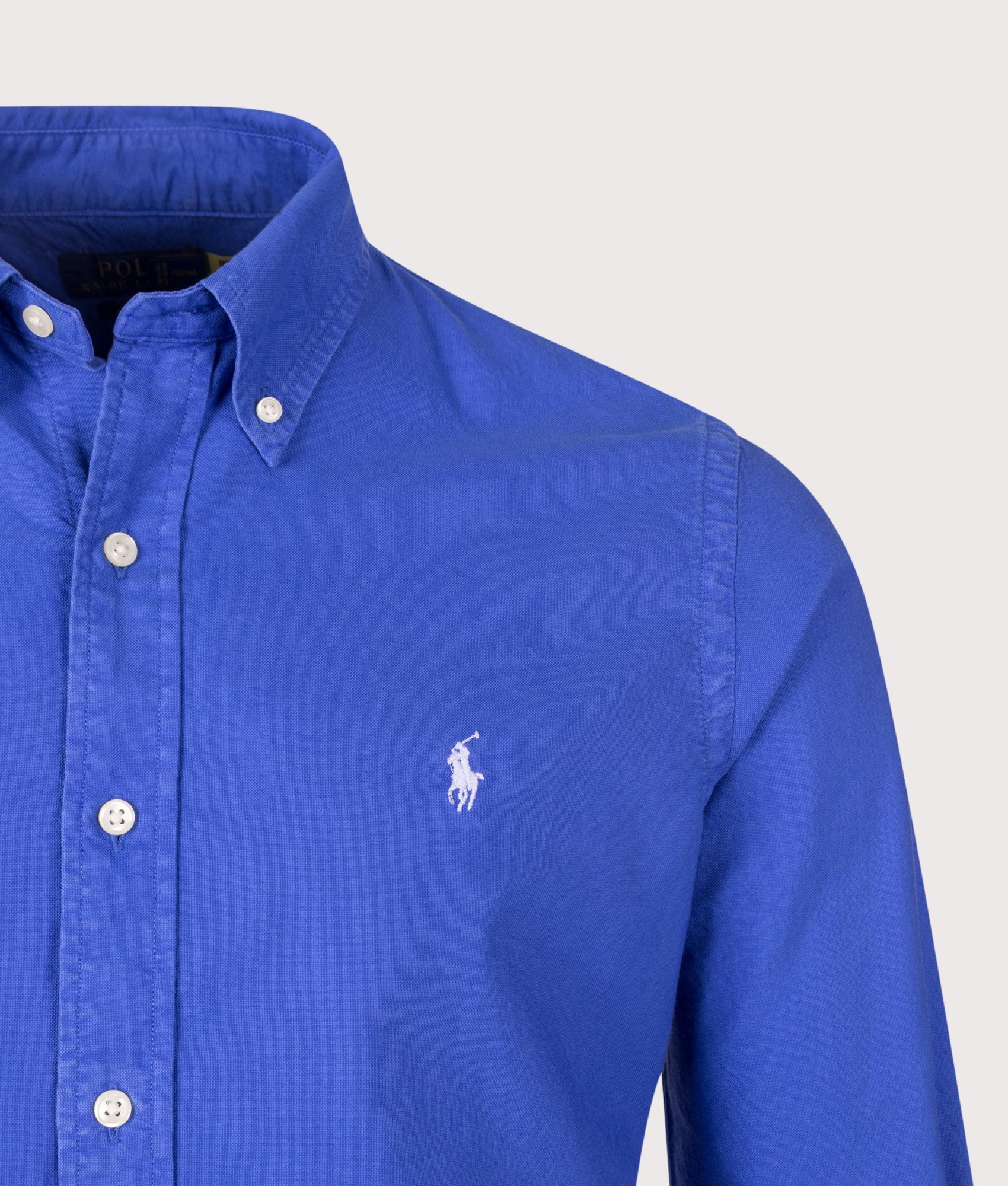 Custom Fit Garment-Dyed Oxford Shirt - Image 2