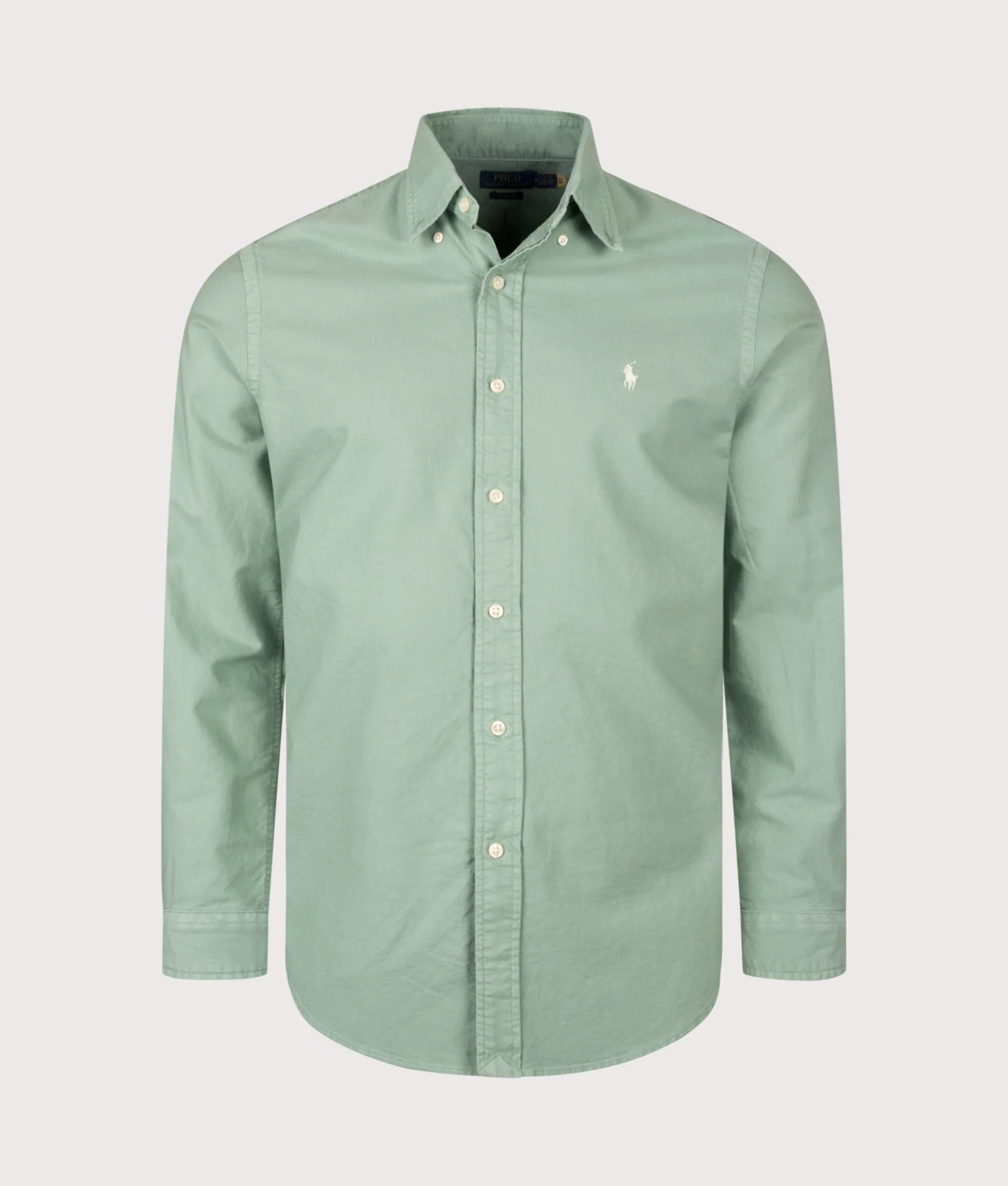 Custom Fit Garment-Dyed Oxford Shirt