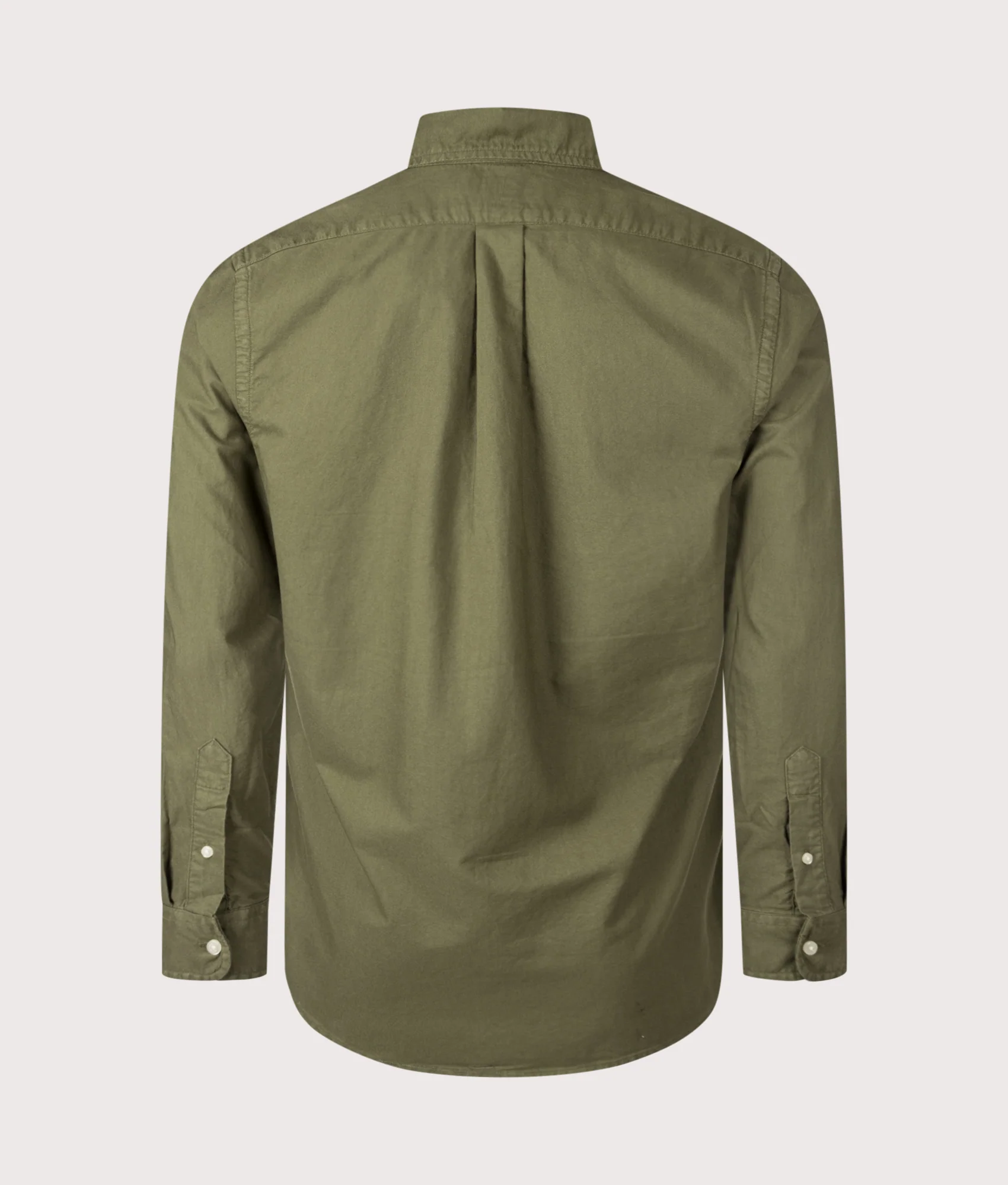Custom Fit Garment-Dyed Oxford Shirt - Image 4
