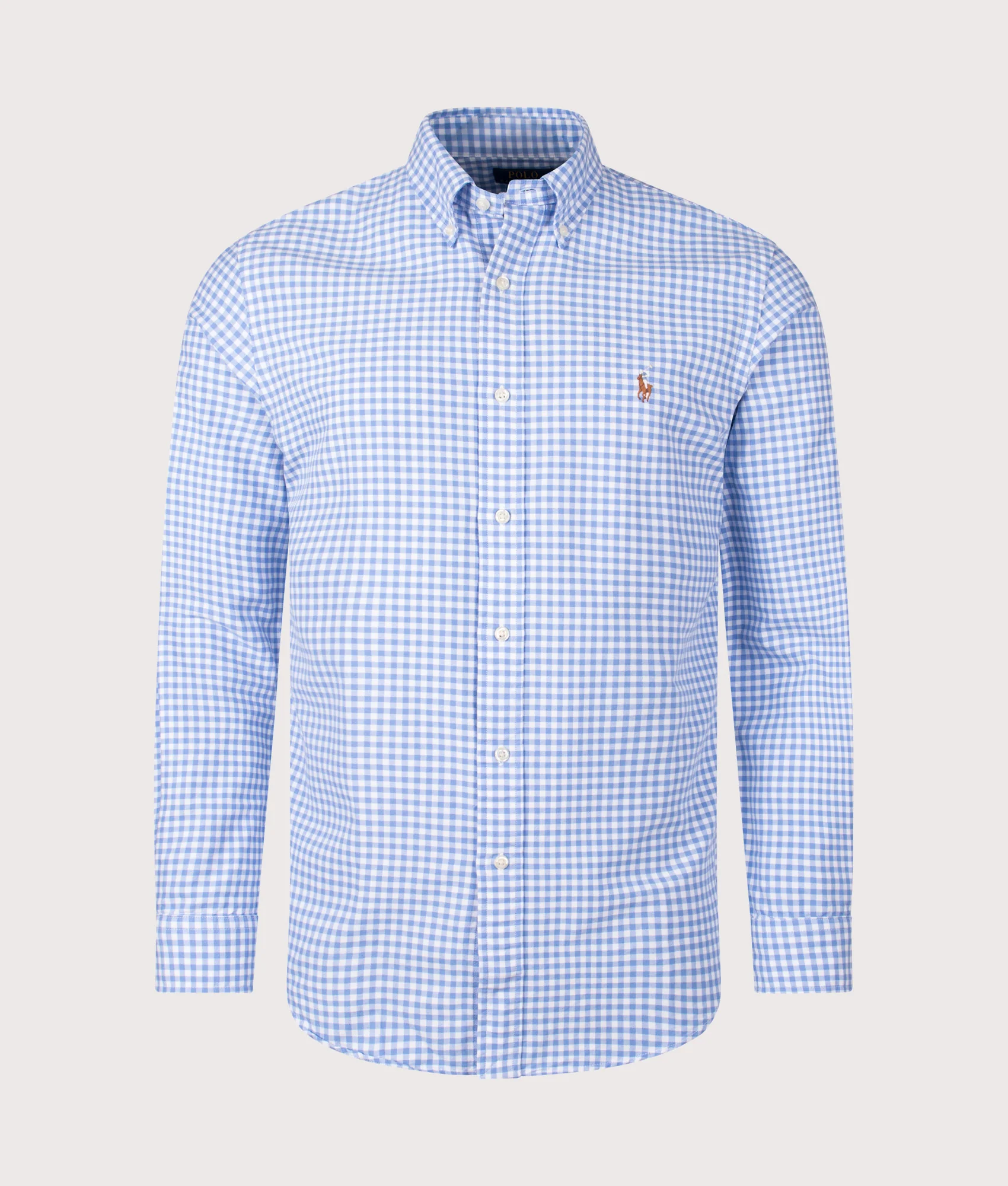 Custom Fit Gingham Oxford Shirt