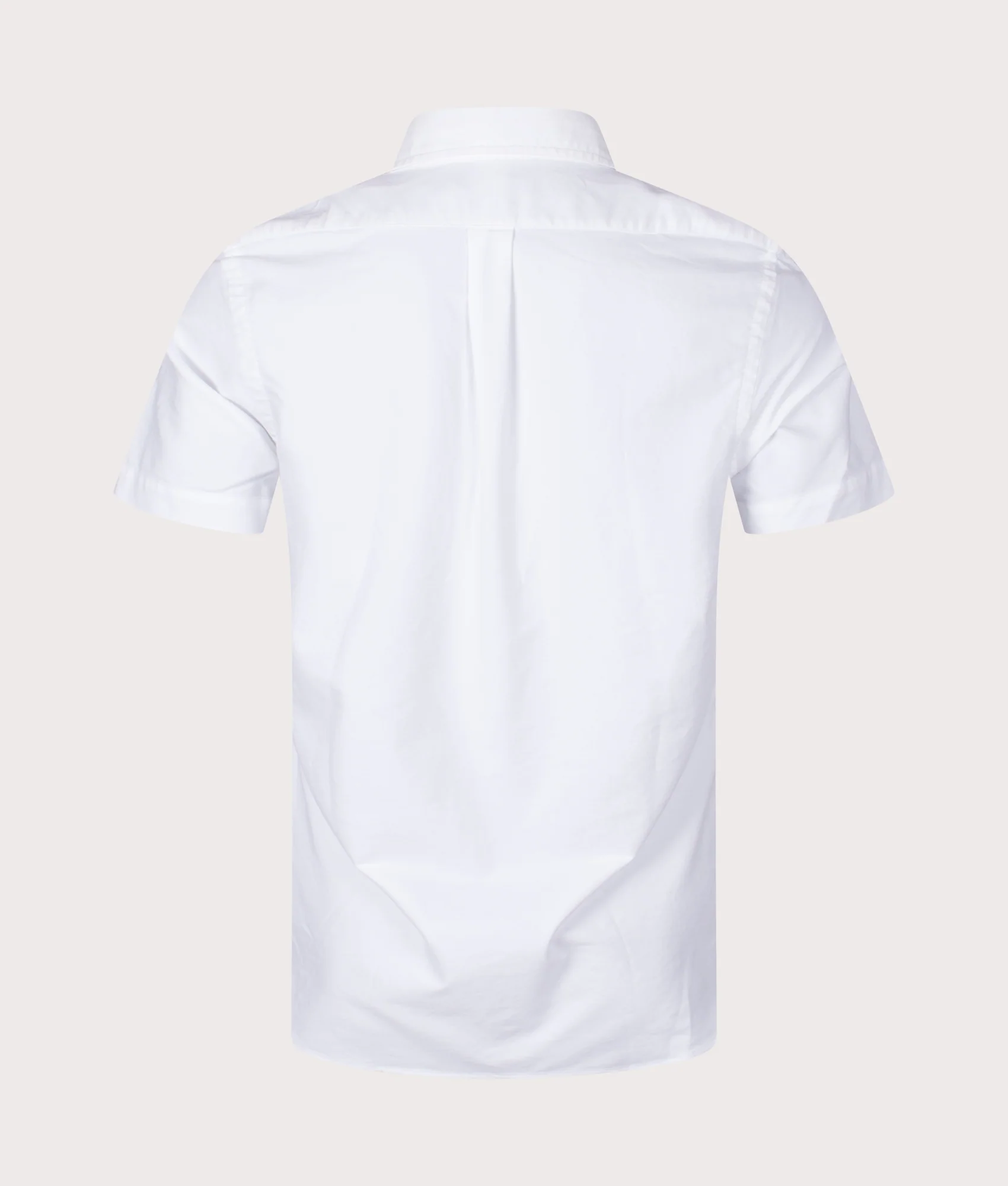 Custom Fit Short Sleeve Lightweight Oxford Shirt - Image 3