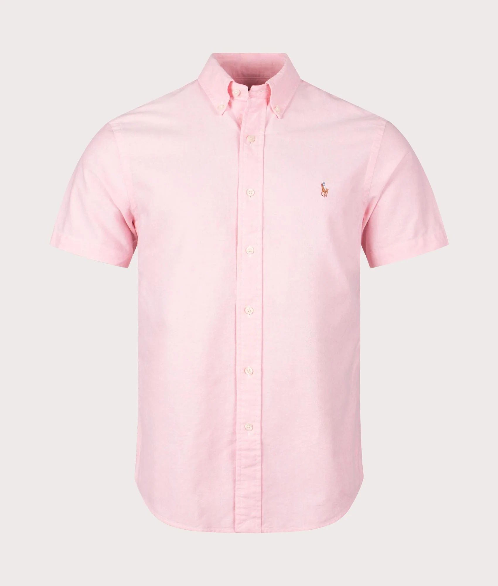 Custom Fit Short Sleeve Lightweight Oxford Shirt