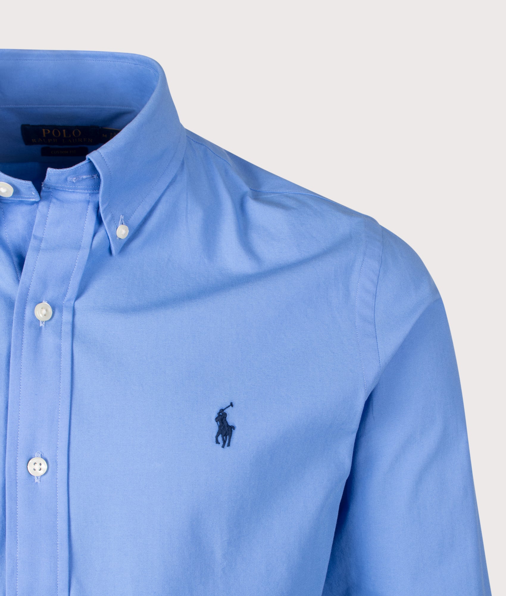 Custom Fit Stretch Poplin Shirt - Image 2