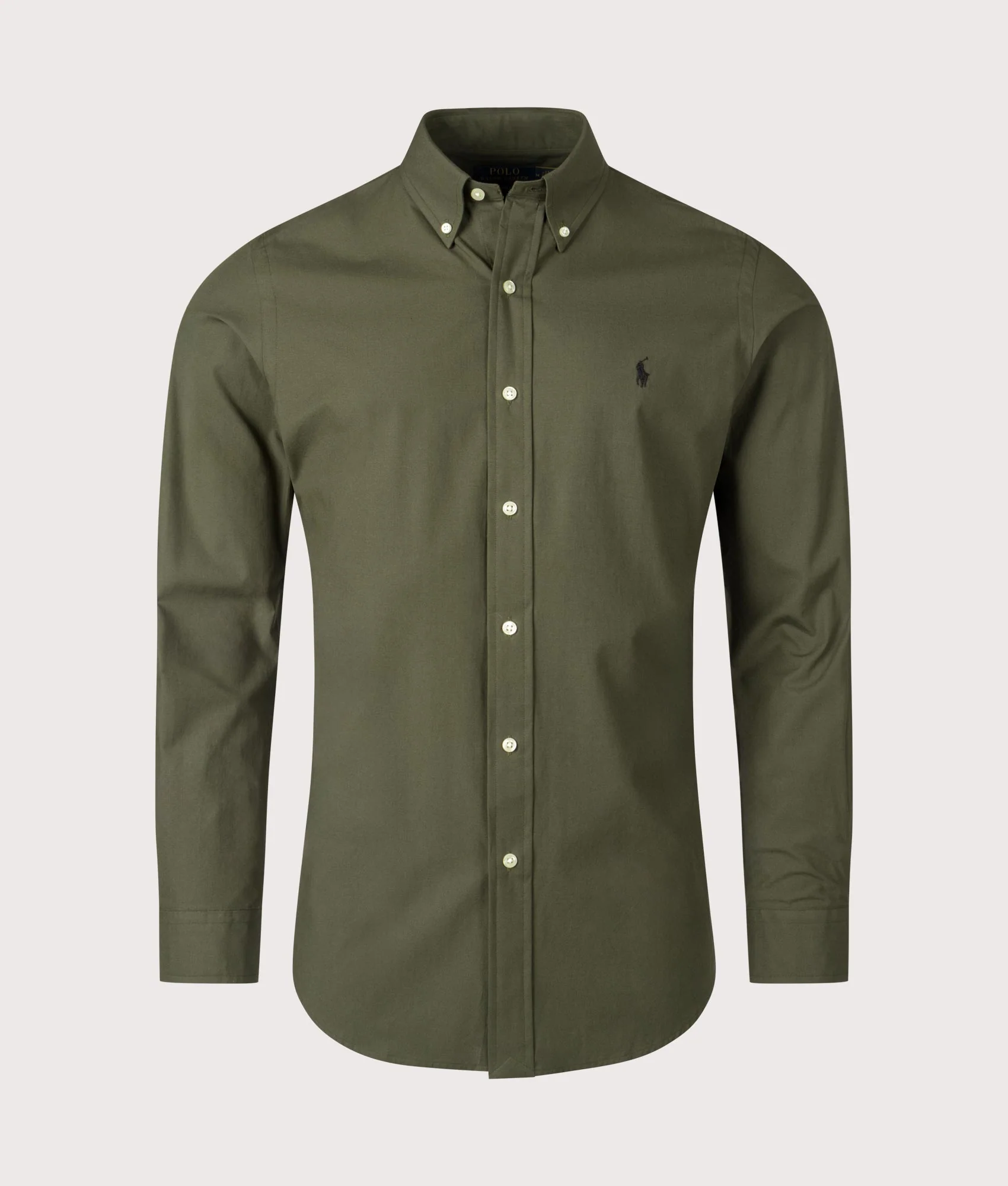Custom Fit Stretch Poplin Shirt